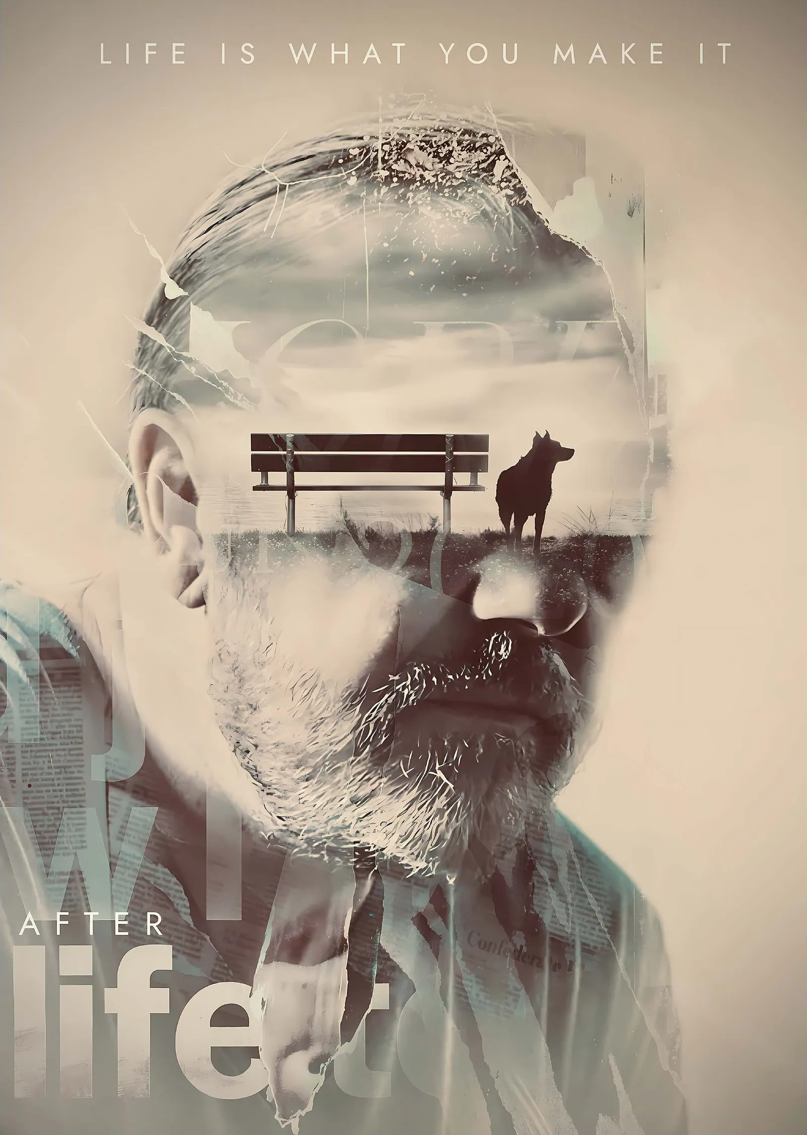After Life: Life Is What You Make It metal tablo