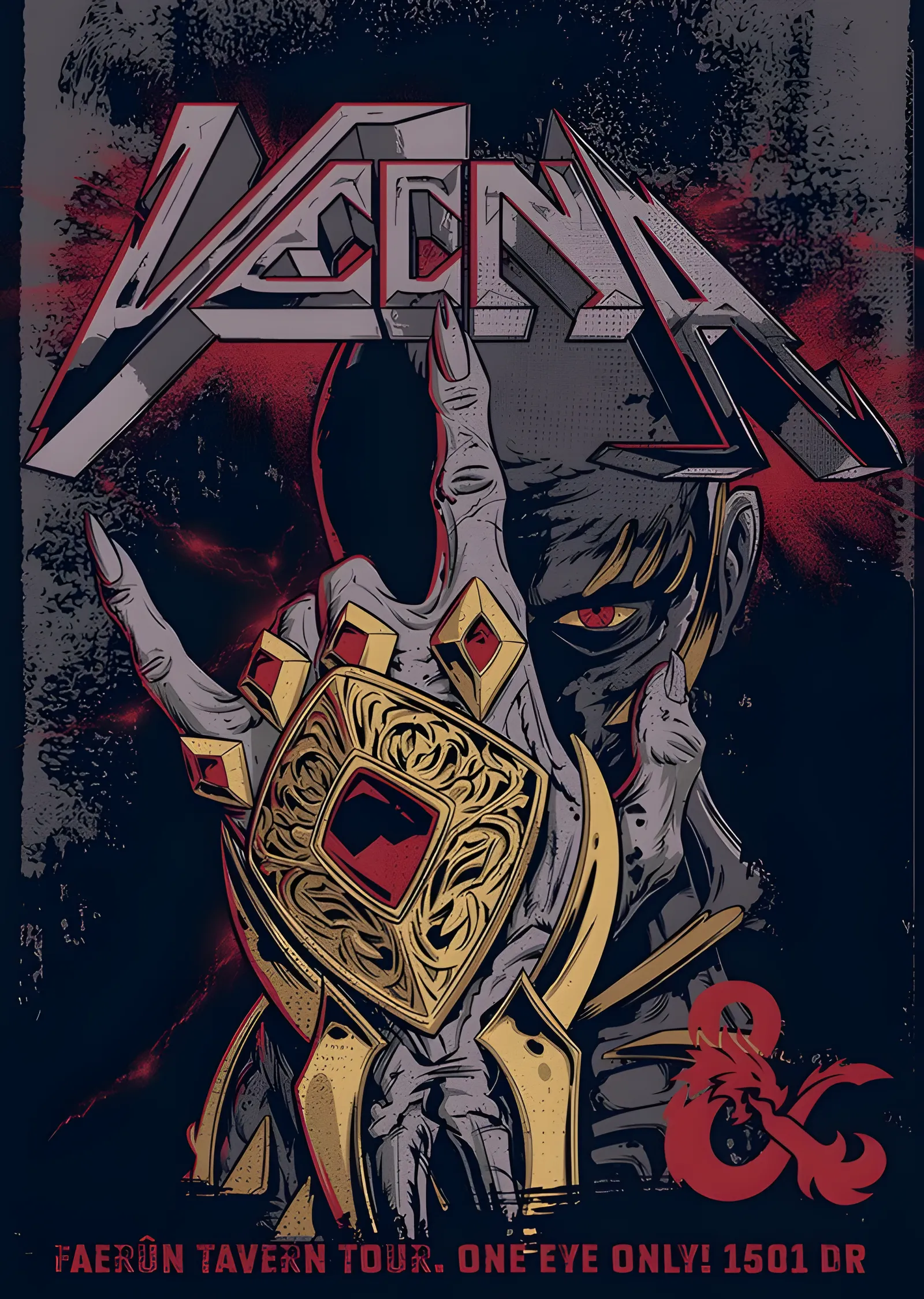 Dungeons & Dragons: Vecna metal tablo