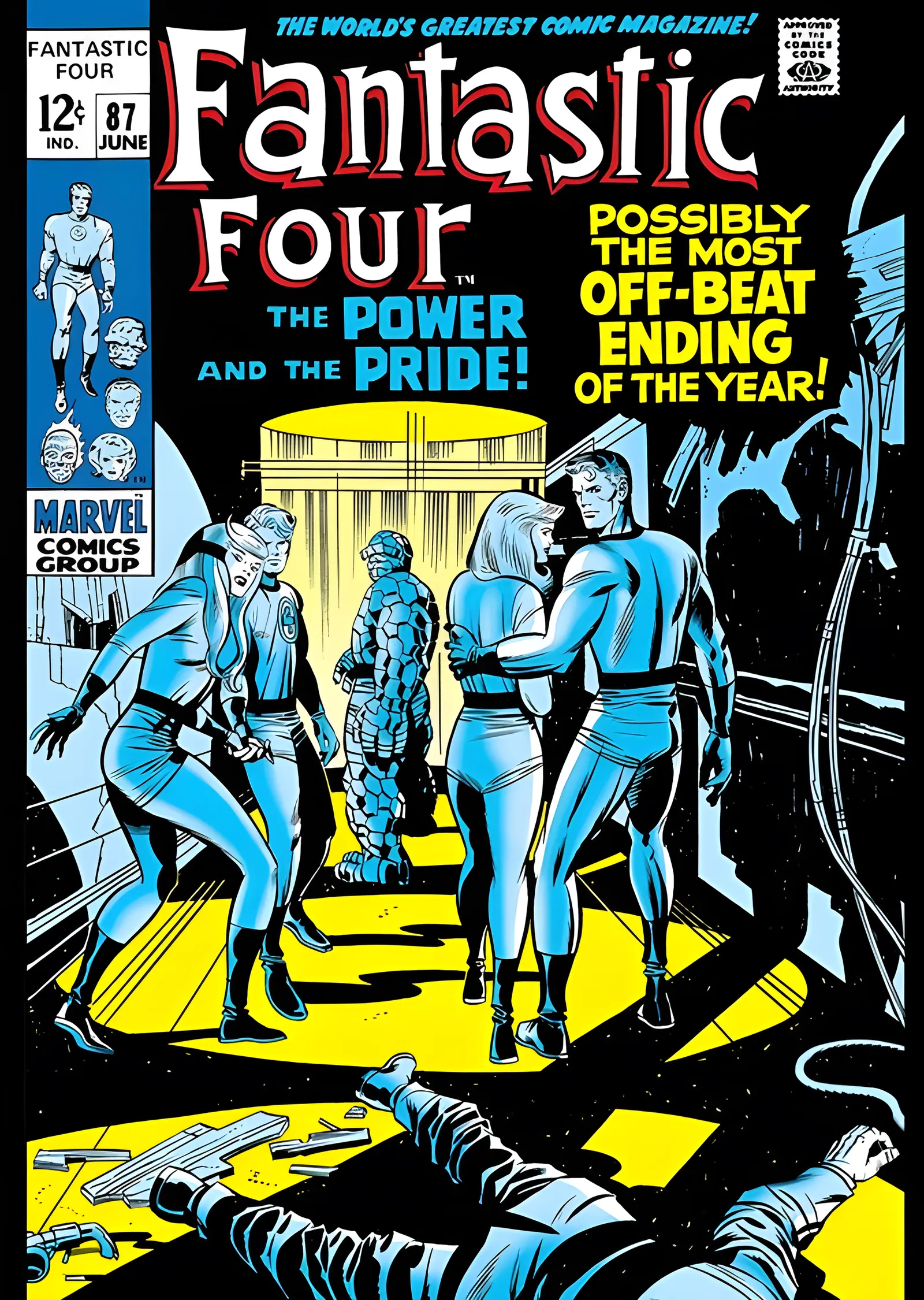 Fantastic Four: Power and the Pride metal tablo