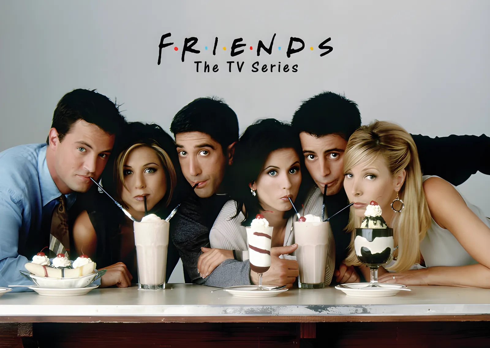 Friends: 2. Sezon Kadrosu metal tablo