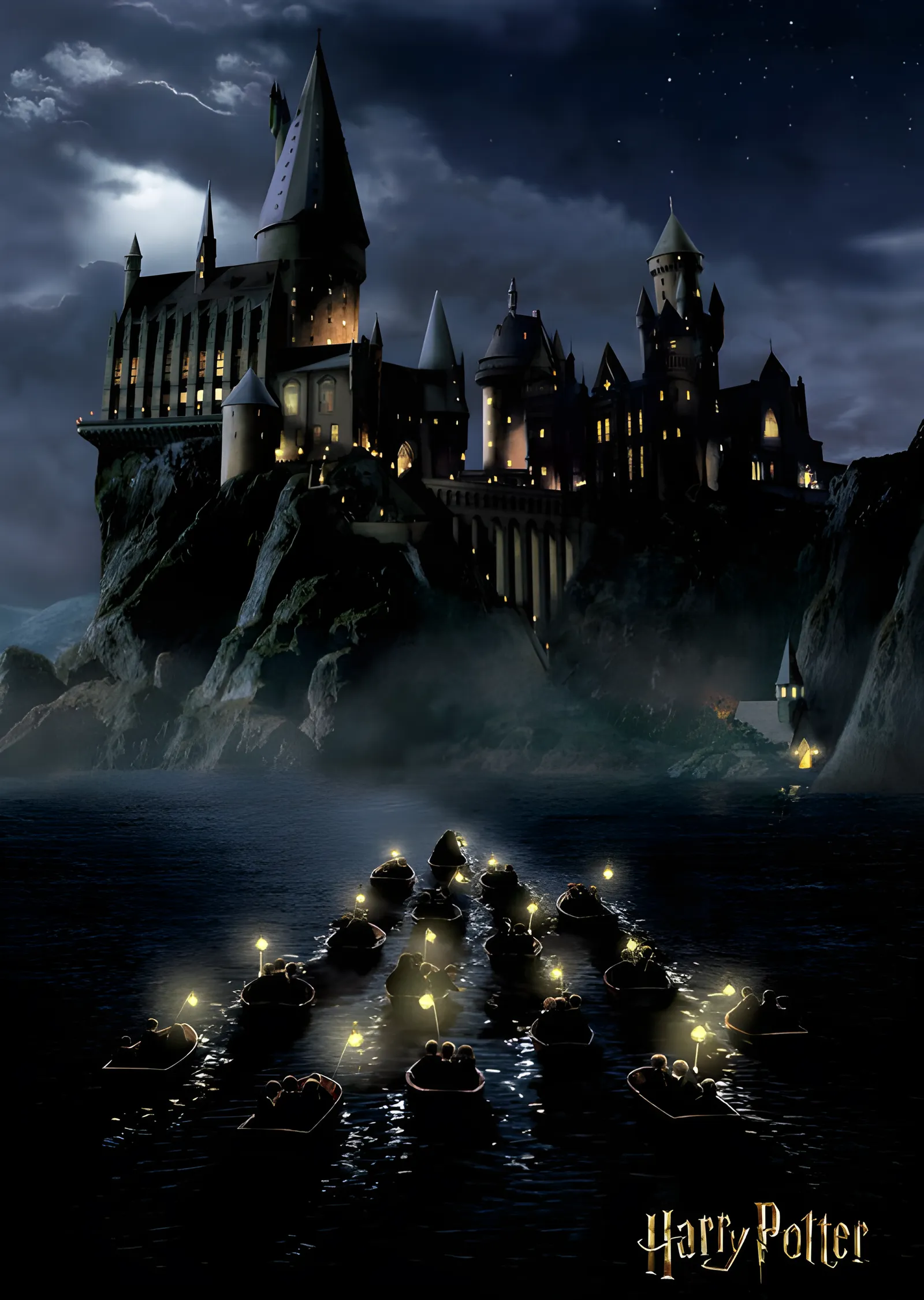 Harry Potter: Hogwarts Kalesi metal tablo