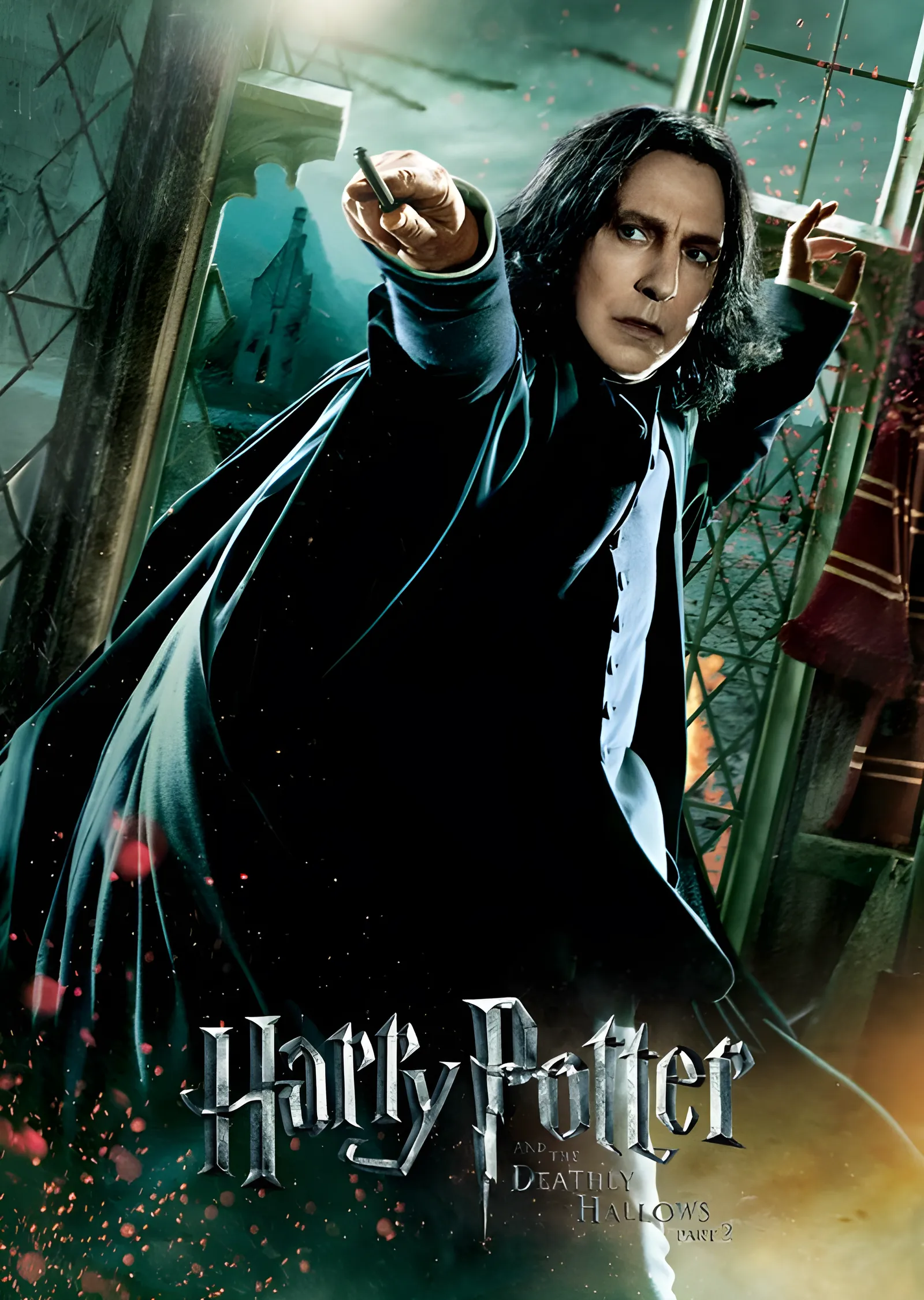 Harry Potter: Severus Snape metal tablo