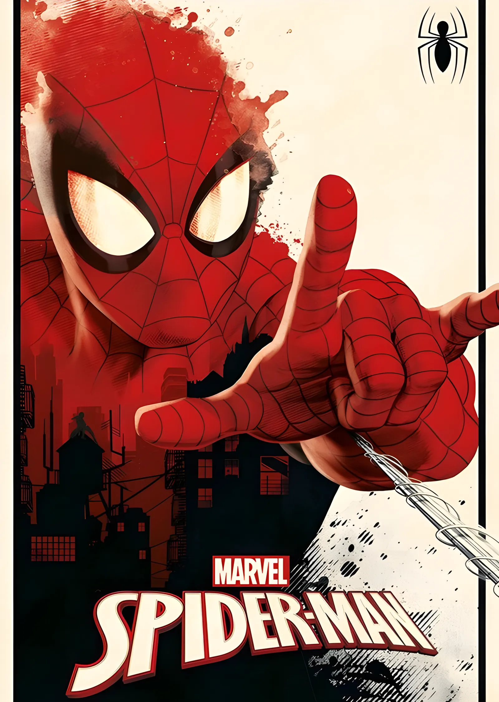Marvel: Spider-Man metal tablo