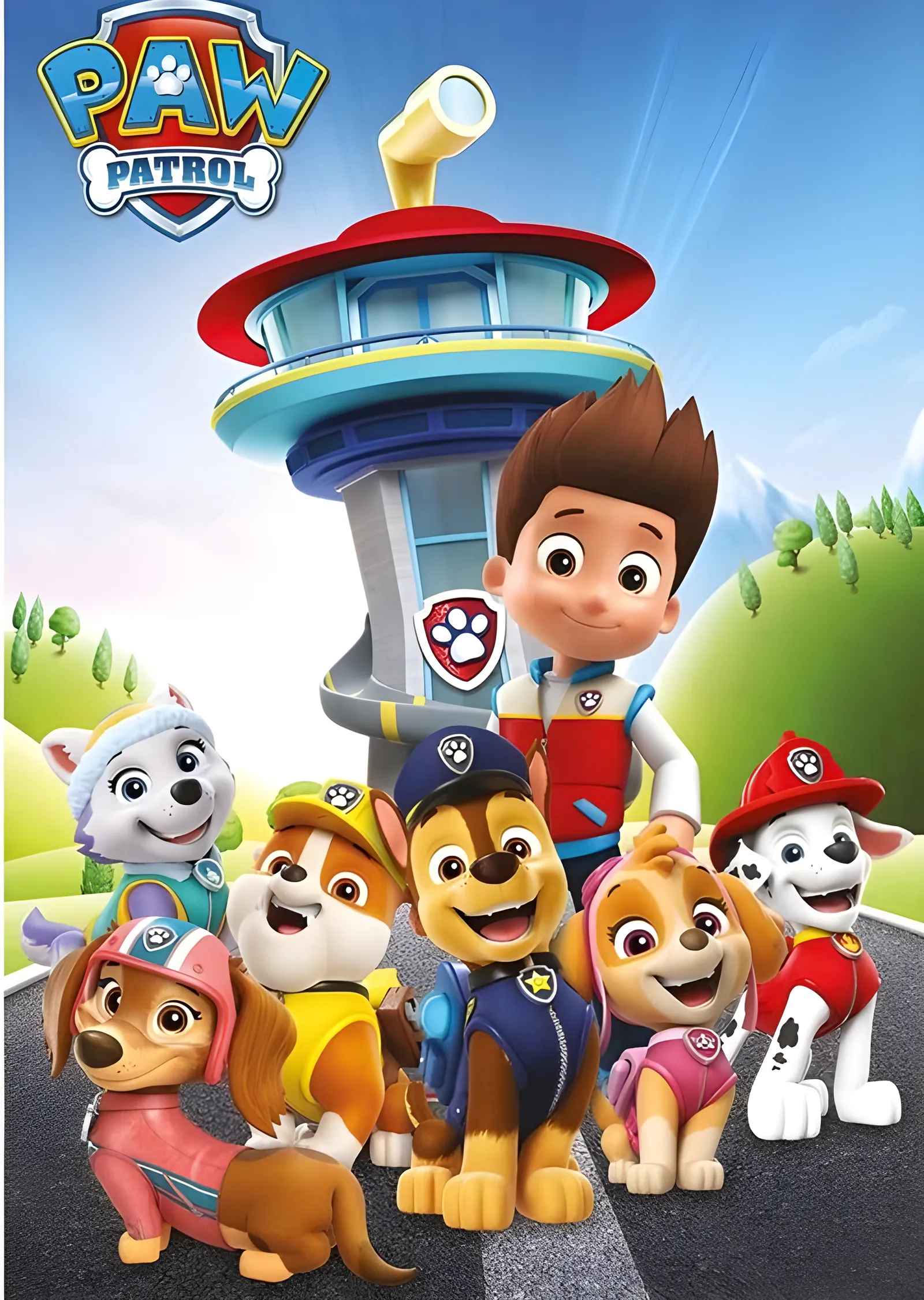 PAW Patrol: Ready for Action metal tablo