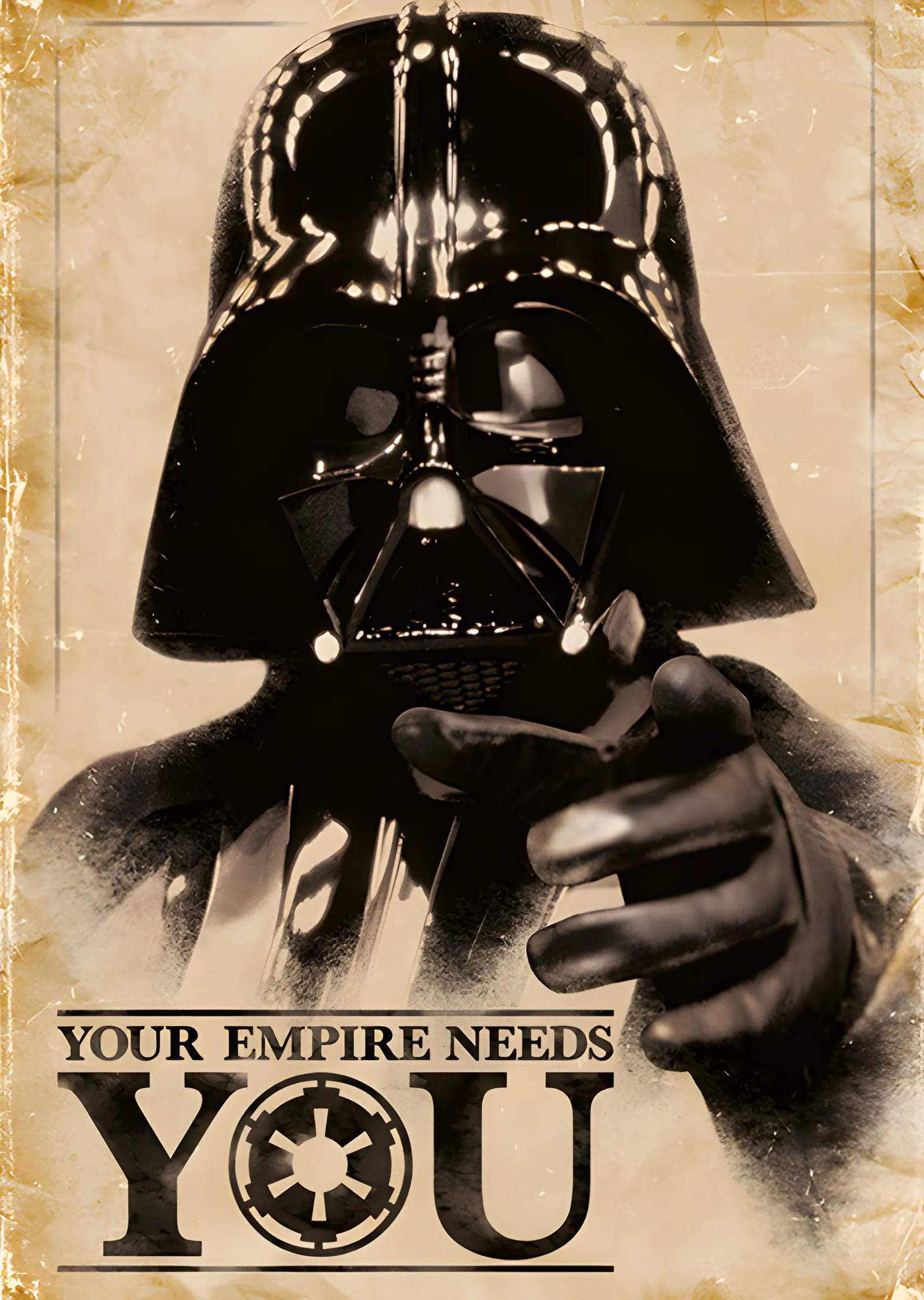 Star Wars: Your Empire Needs You metal tablo