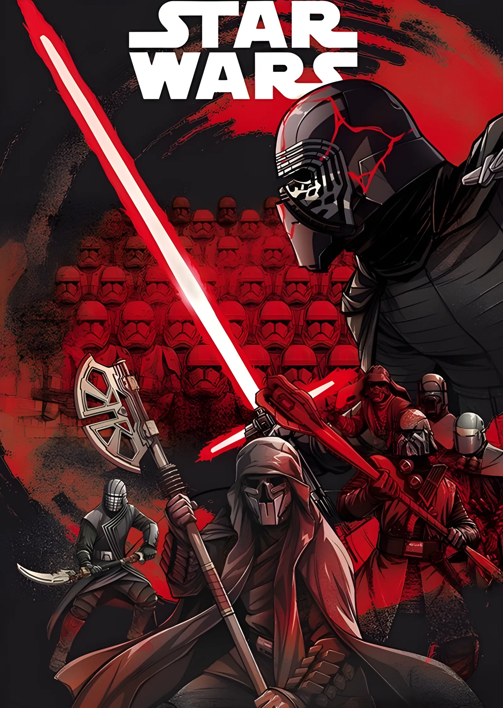 Star Wars: First Order metal tablo