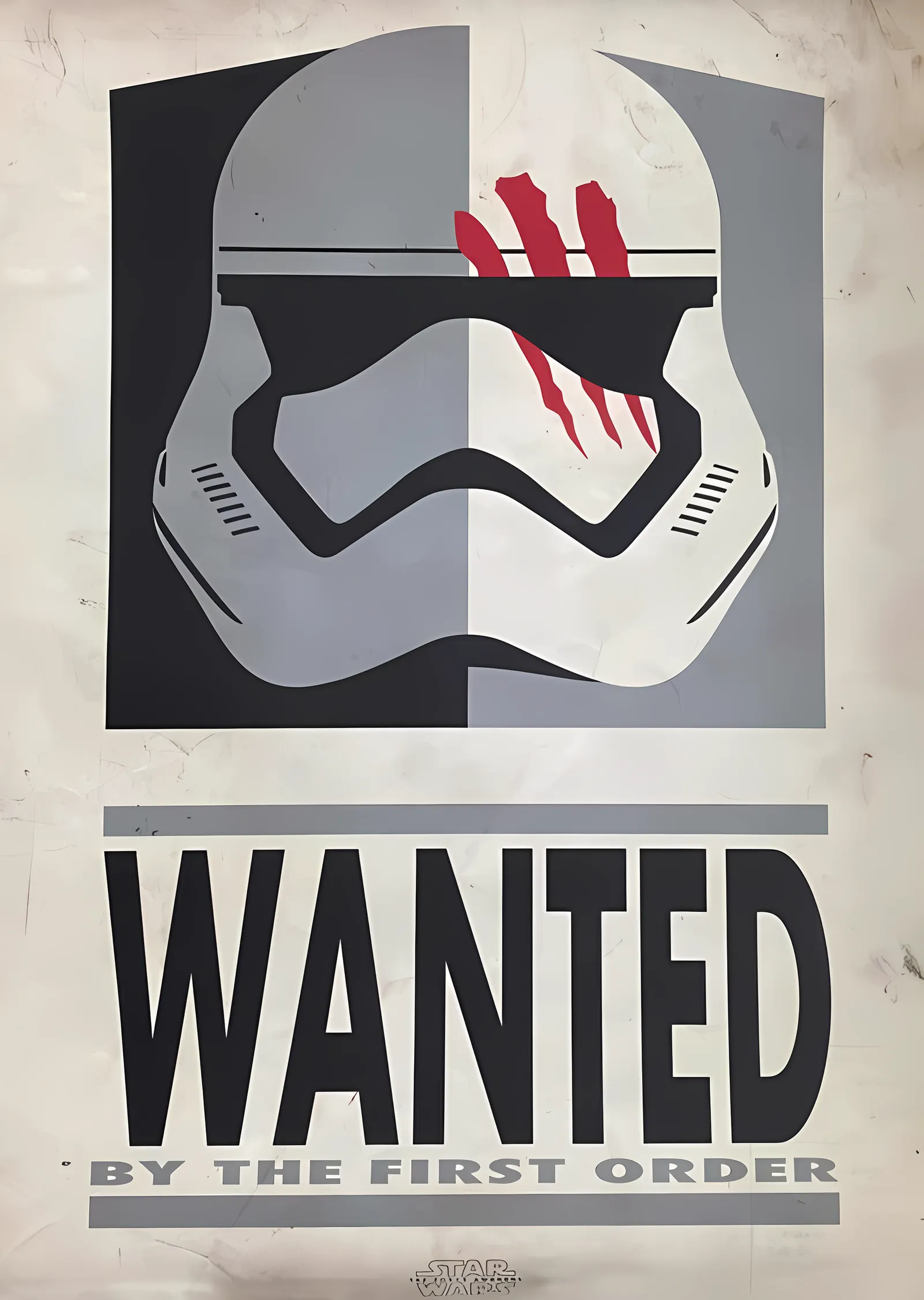 Star Wars: Wanted by the First Order metal tablo