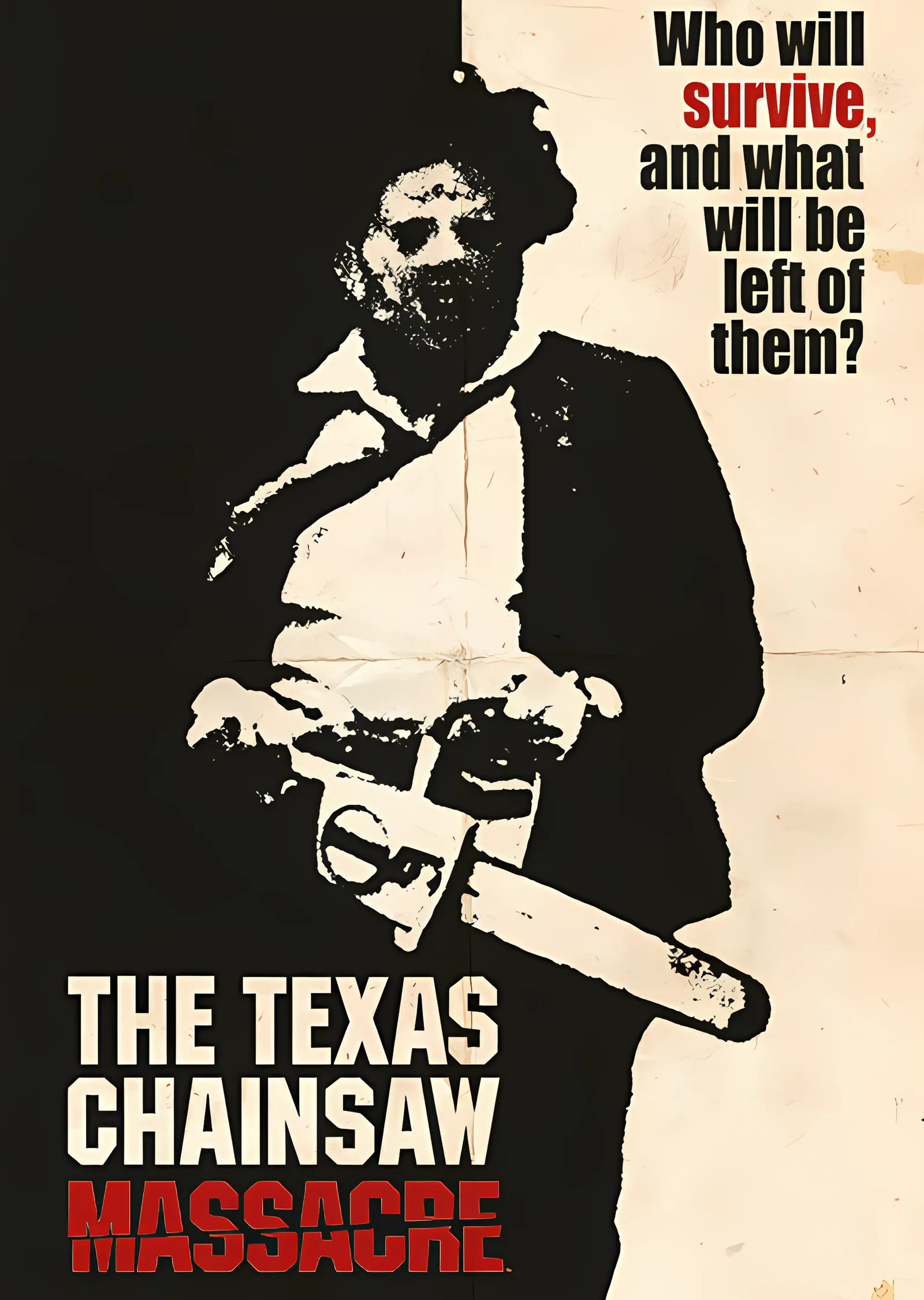 The Texas Chain Saw Massacre metal tablo