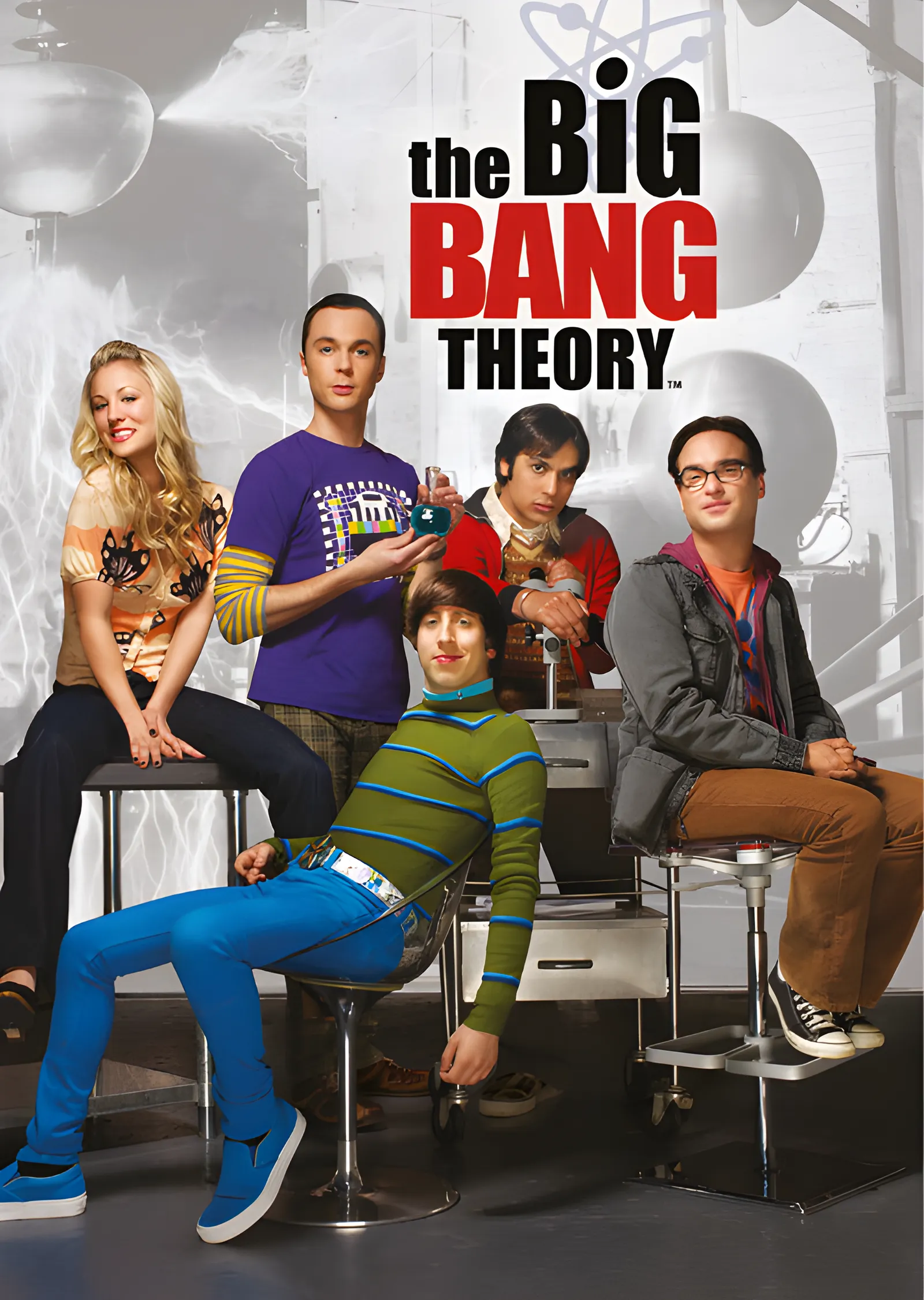 The Big Bang Theory: Kadro metal tablo