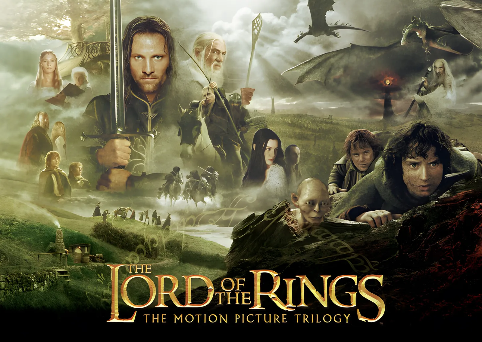 The Lord of the Rings: Üçleme metal tablo