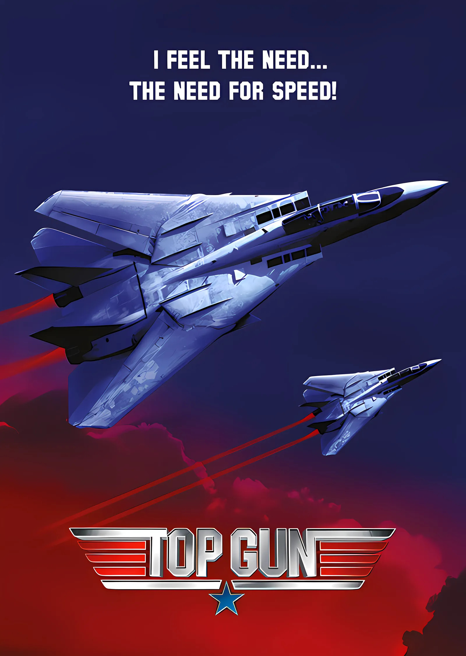 Top Gun: The Need for Speed metal tablo