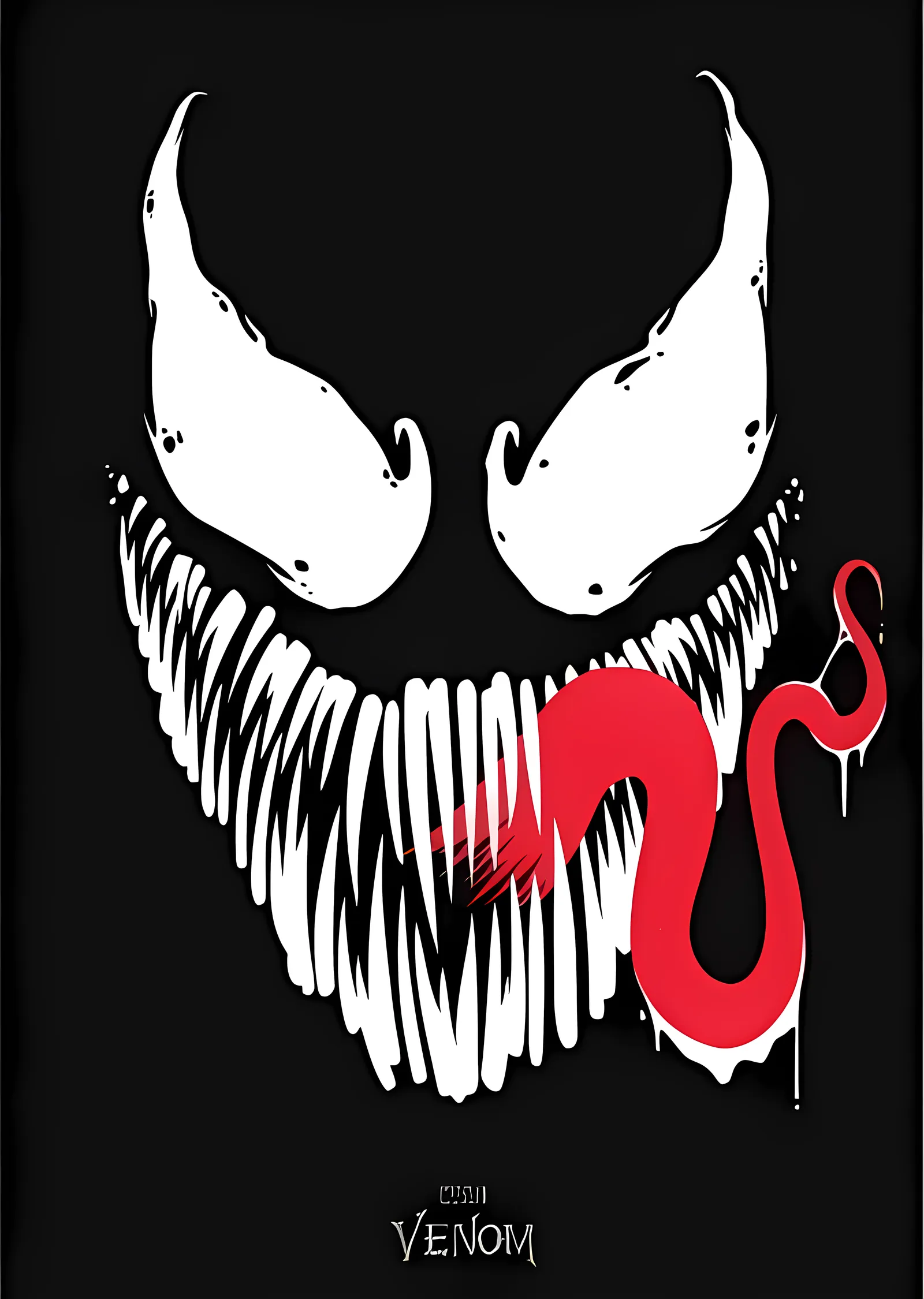 Venom: Siyah Yüz metal tablo