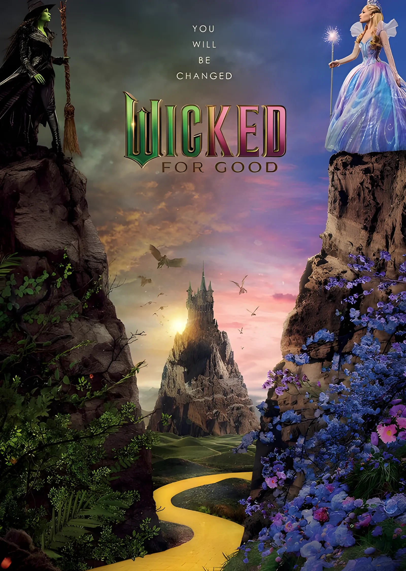 Wicked: For Good metal tablo