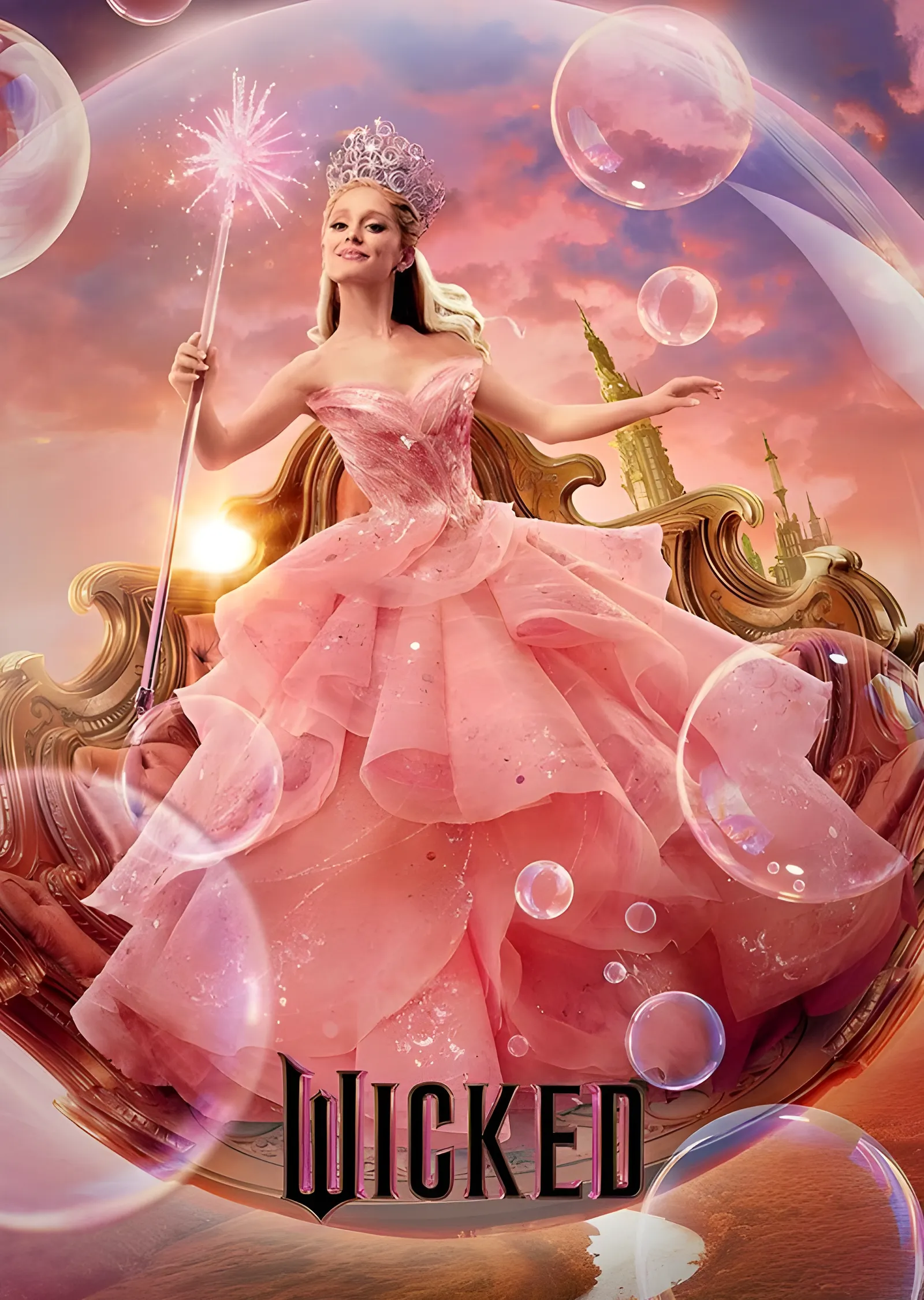 Wicked: Glinda metal tablo