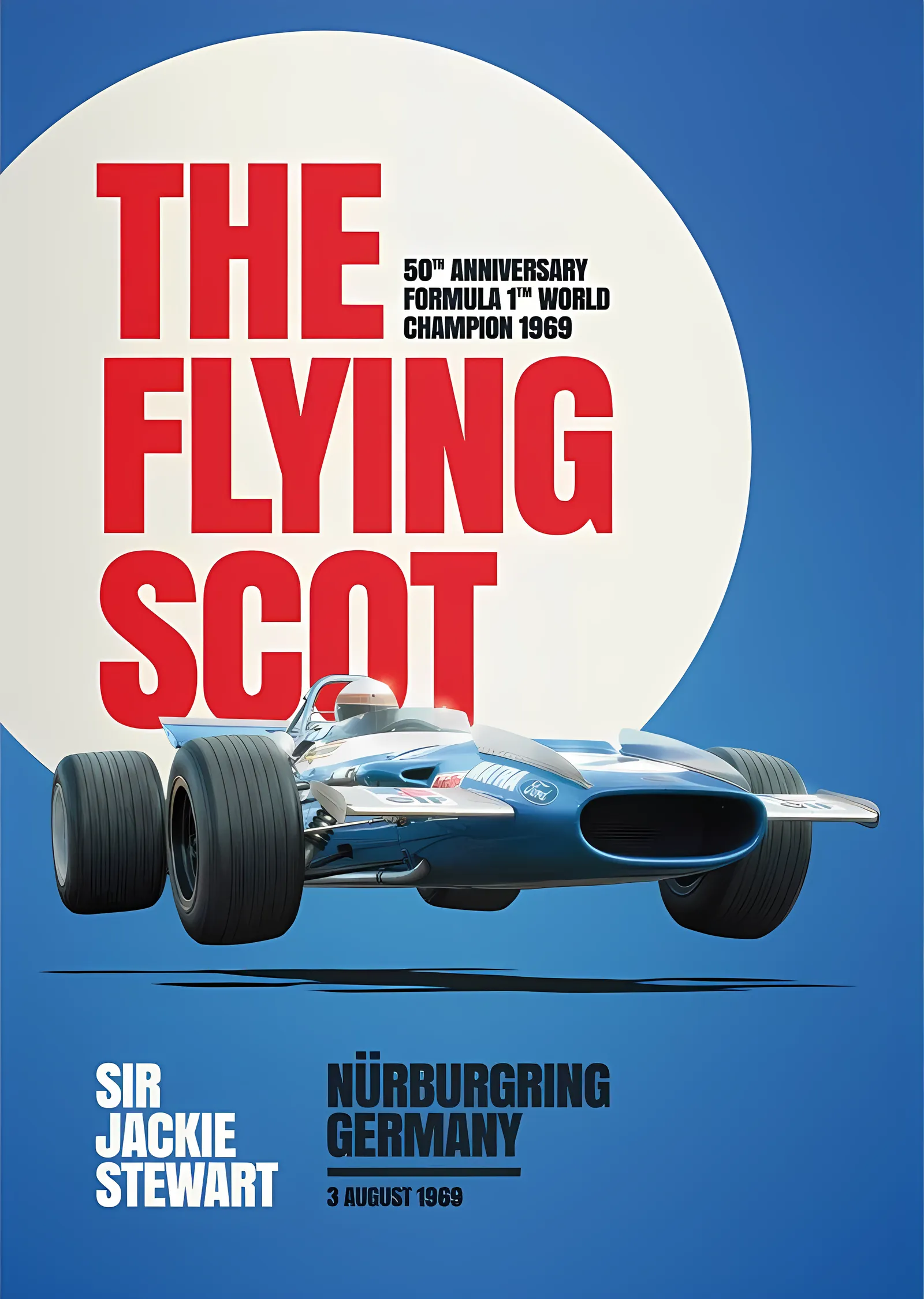 Matra MS80 · Flying Scot metal tablo