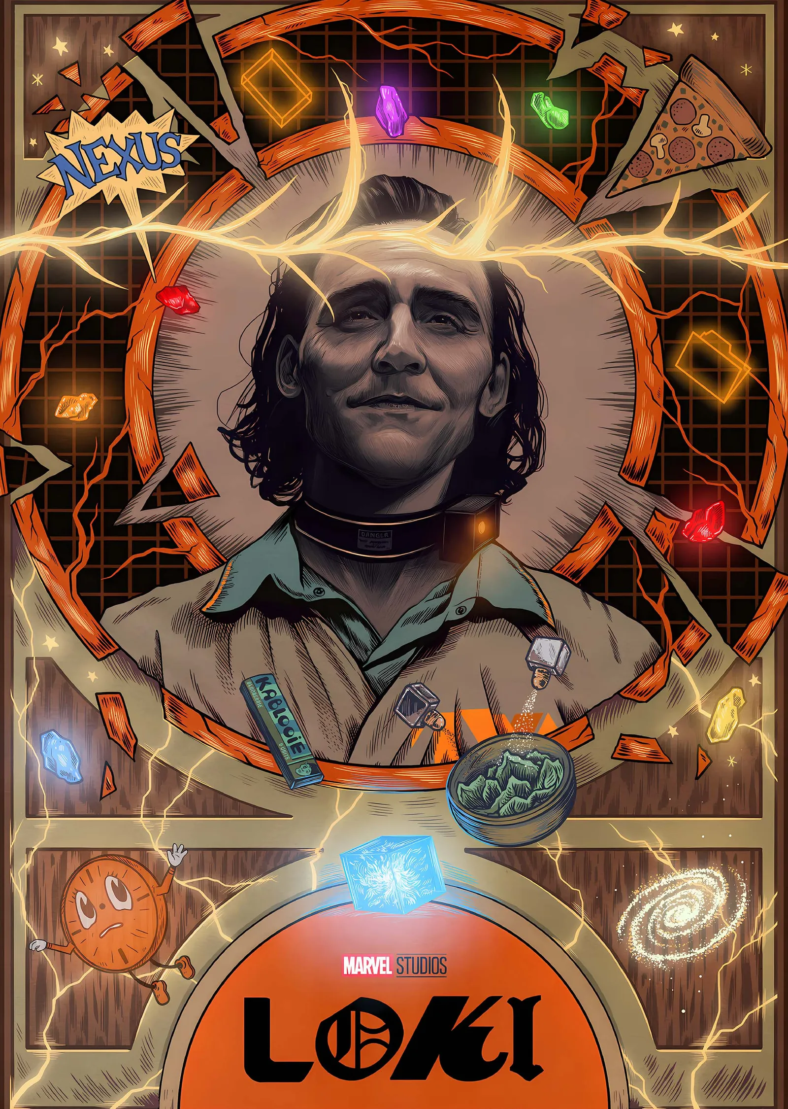 Loki: Nexus metal tablo