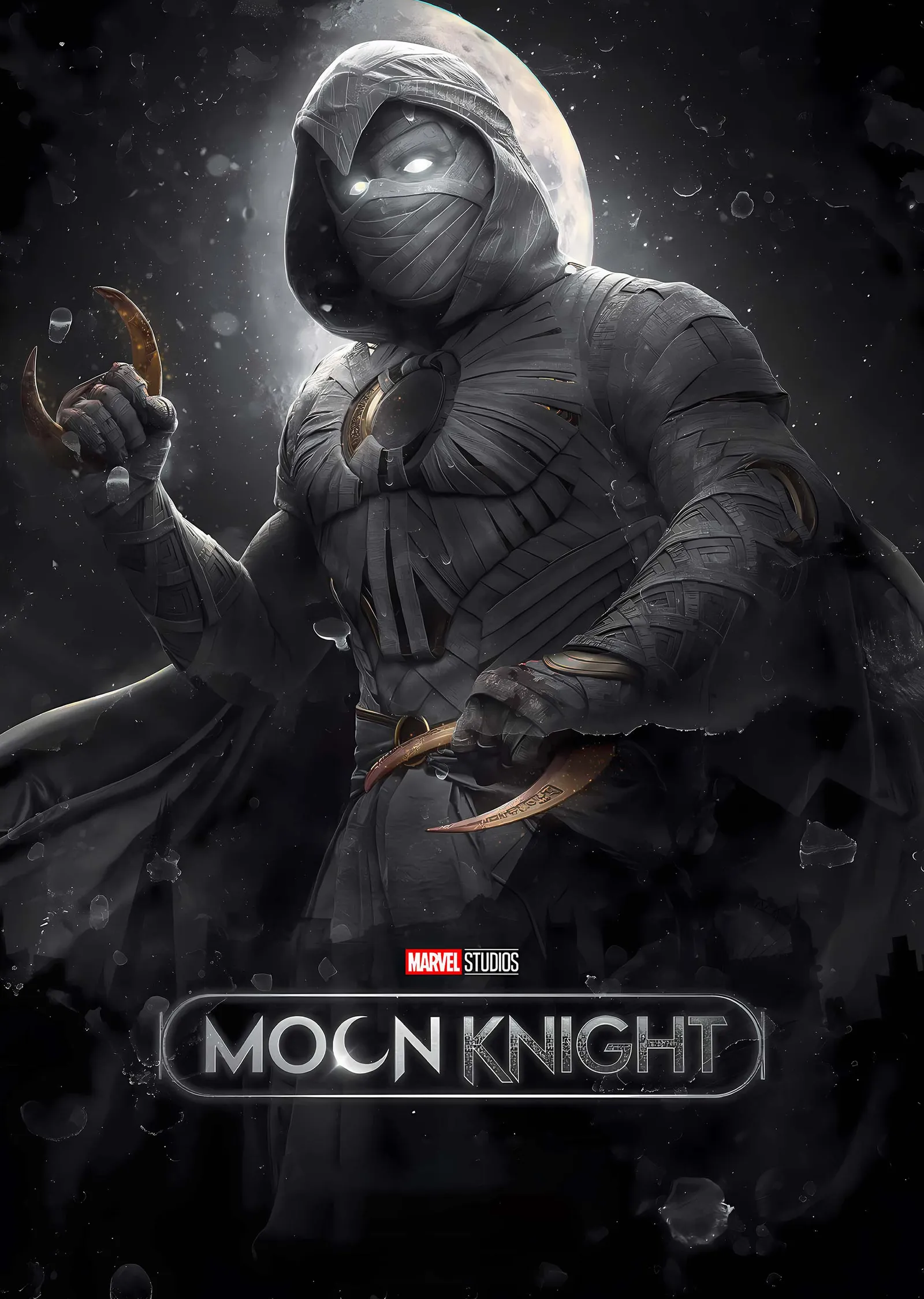 Moon Knight: Hilal metal tablo