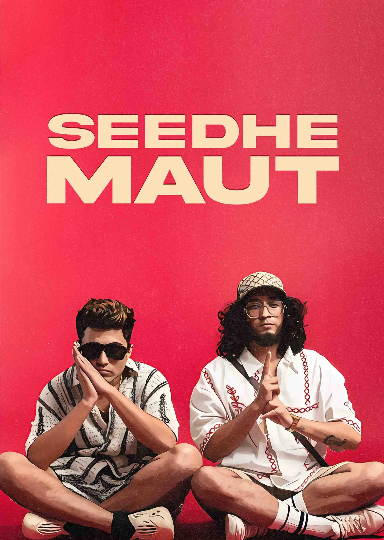 Seedhe Maut metal tablo