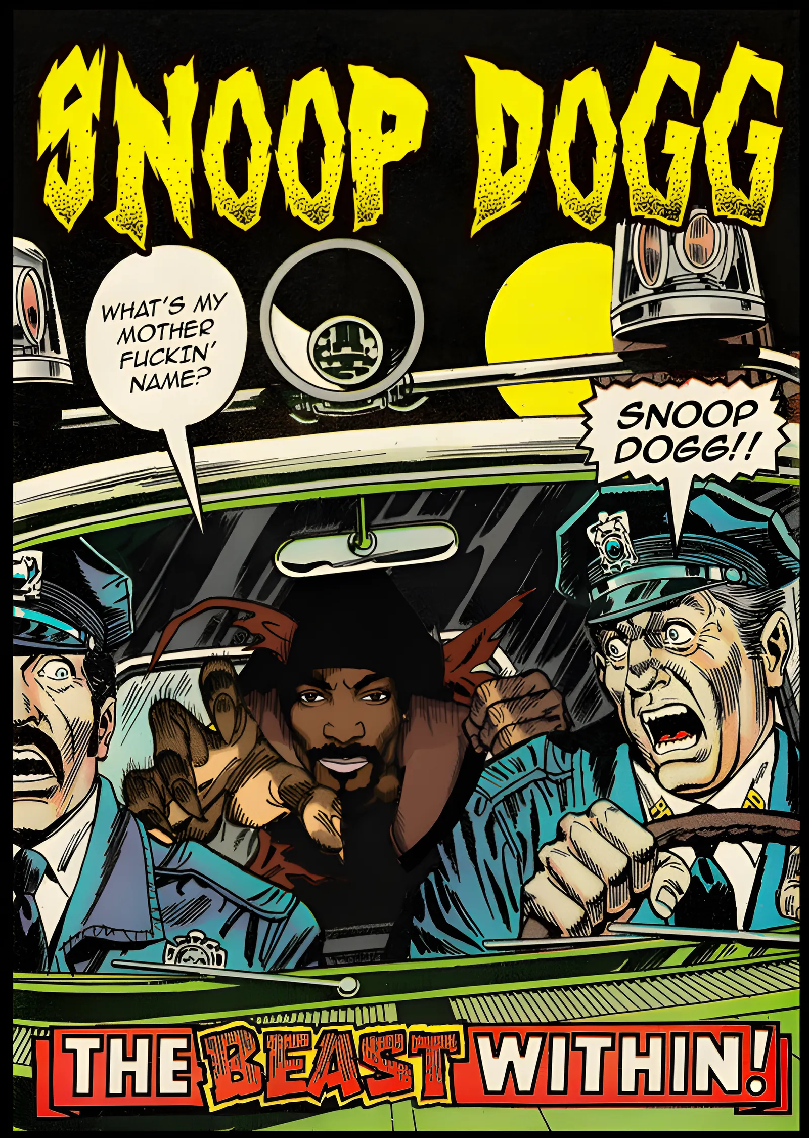 Snoop Dogg: The Beast Within metal tablo