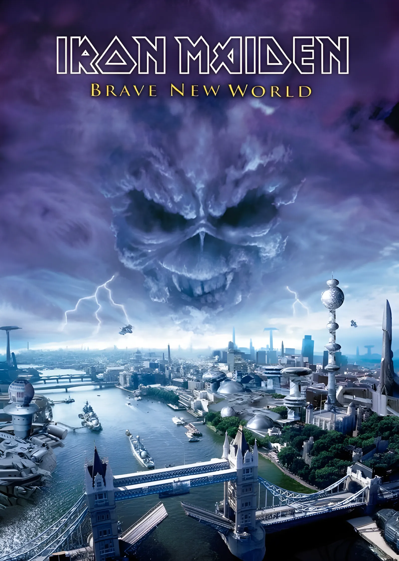 Iron Maiden: Brave New World metal tablo