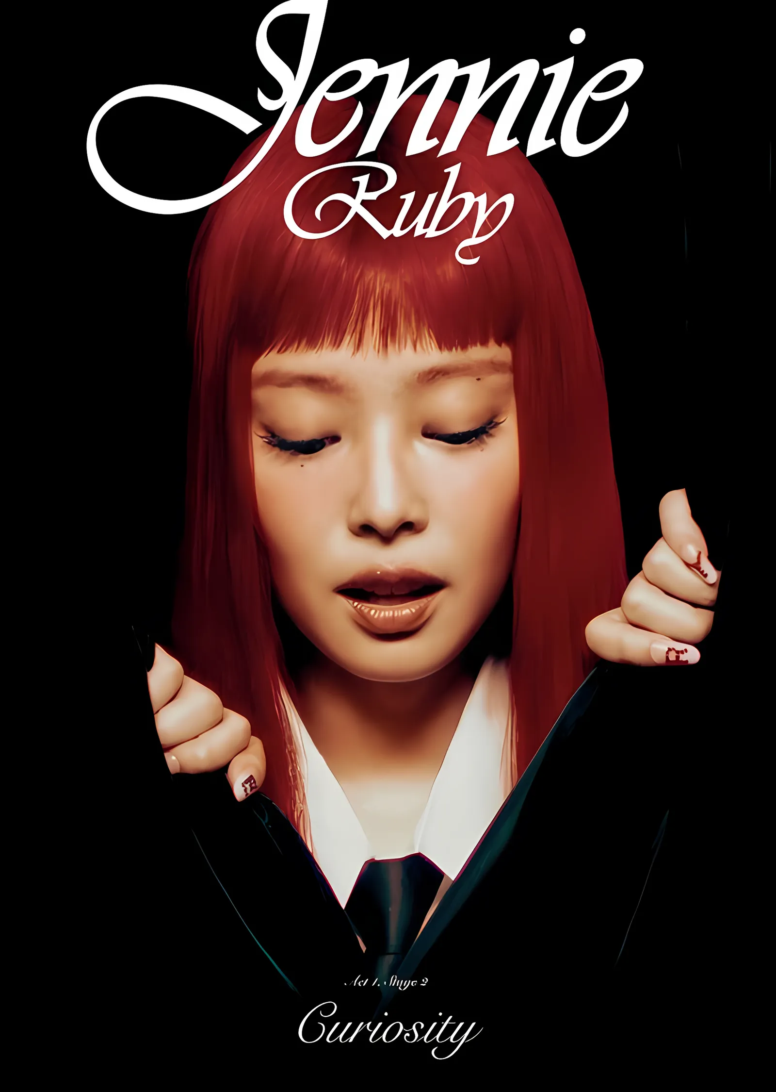 Jennie: Ruby metal tablo