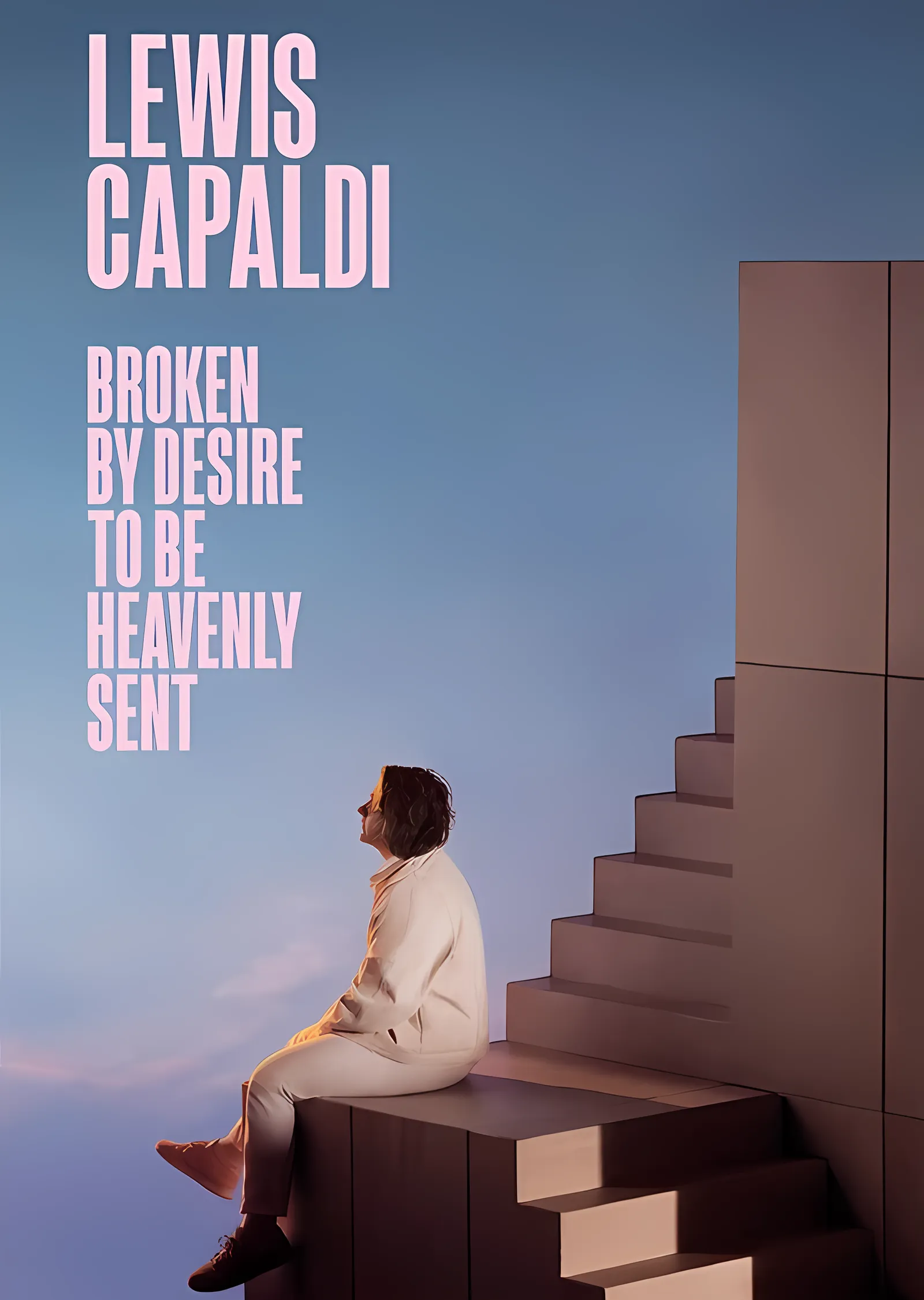 Lewis Capaldi: Broken by Desire to Be Heavenly Sent metal tablo