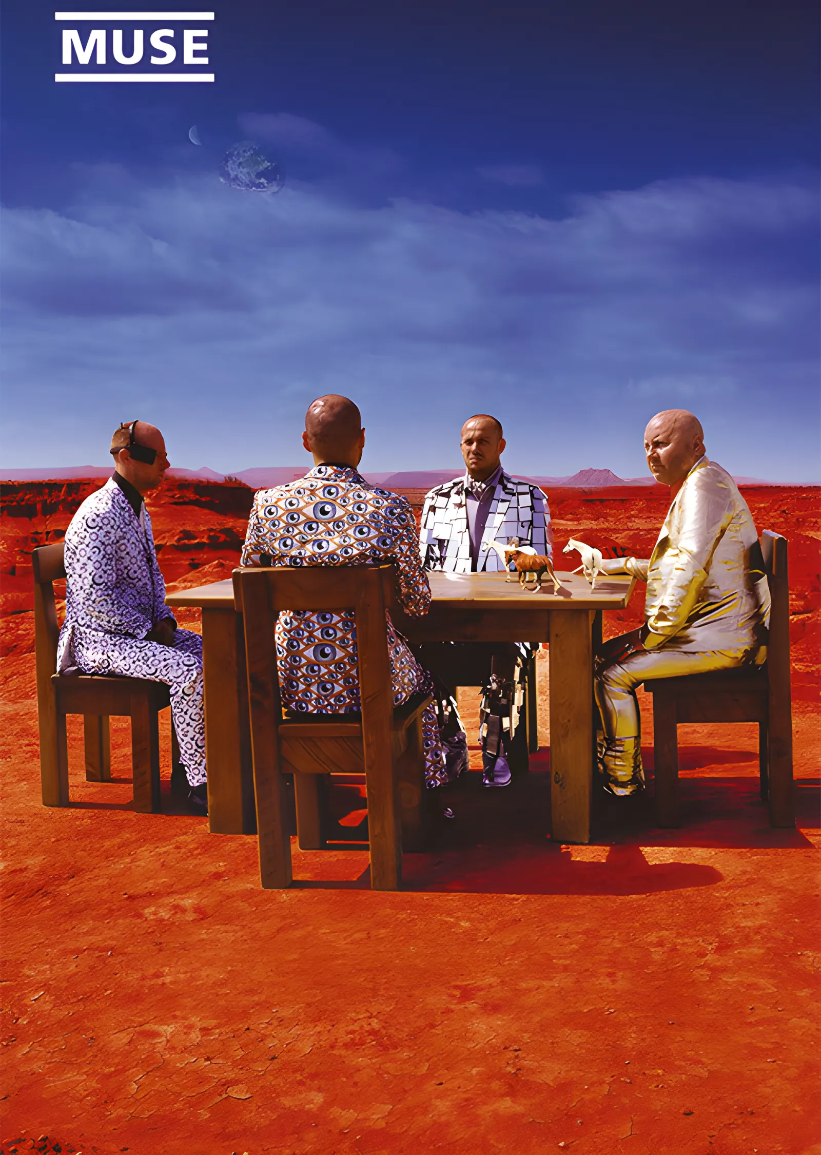 Muse: Black Holes and Revelations metal tablo