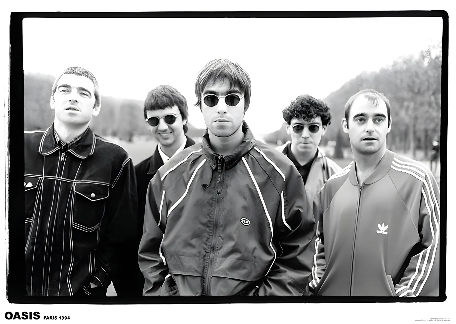Oasis: Paris 1994 metal tablo