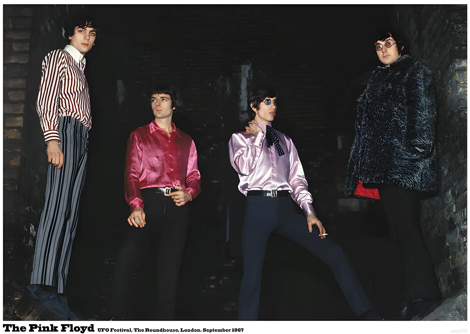 Pink Floyd: UFO Festival 1967 metal tablo
