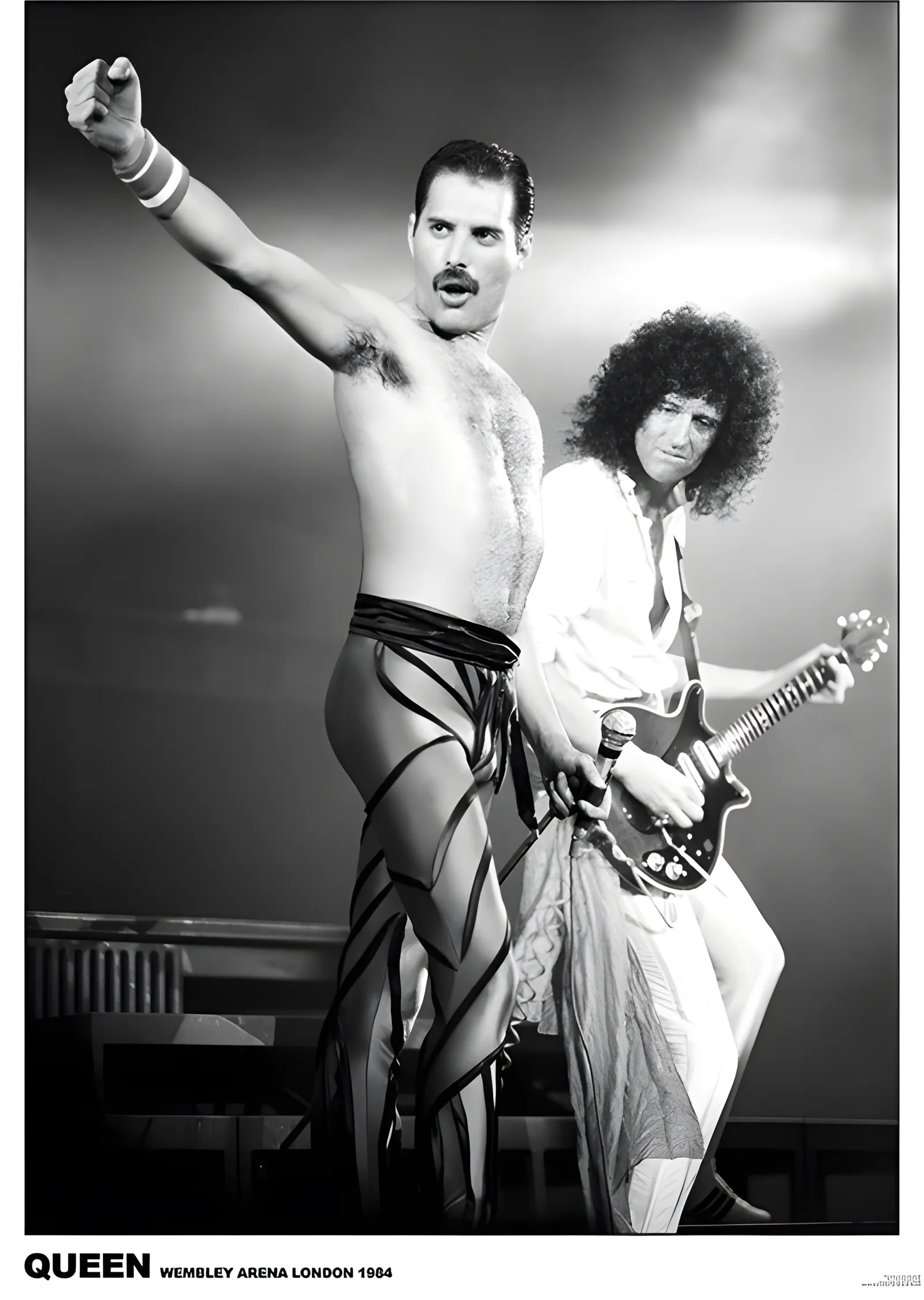 Queen: Wembley 1984 metal tablo