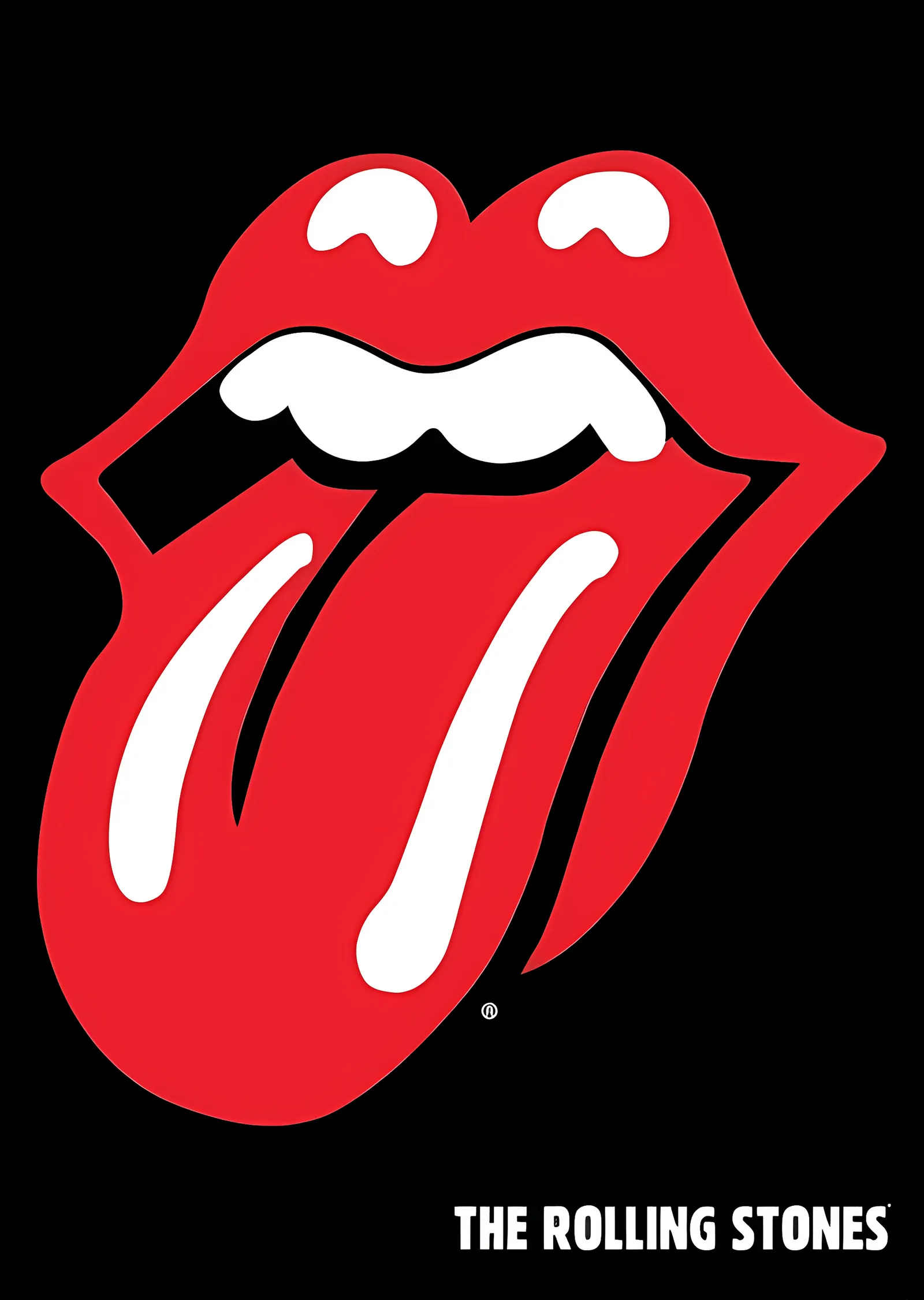 The Rolling Stones: Dil Amblemi metal tablo
