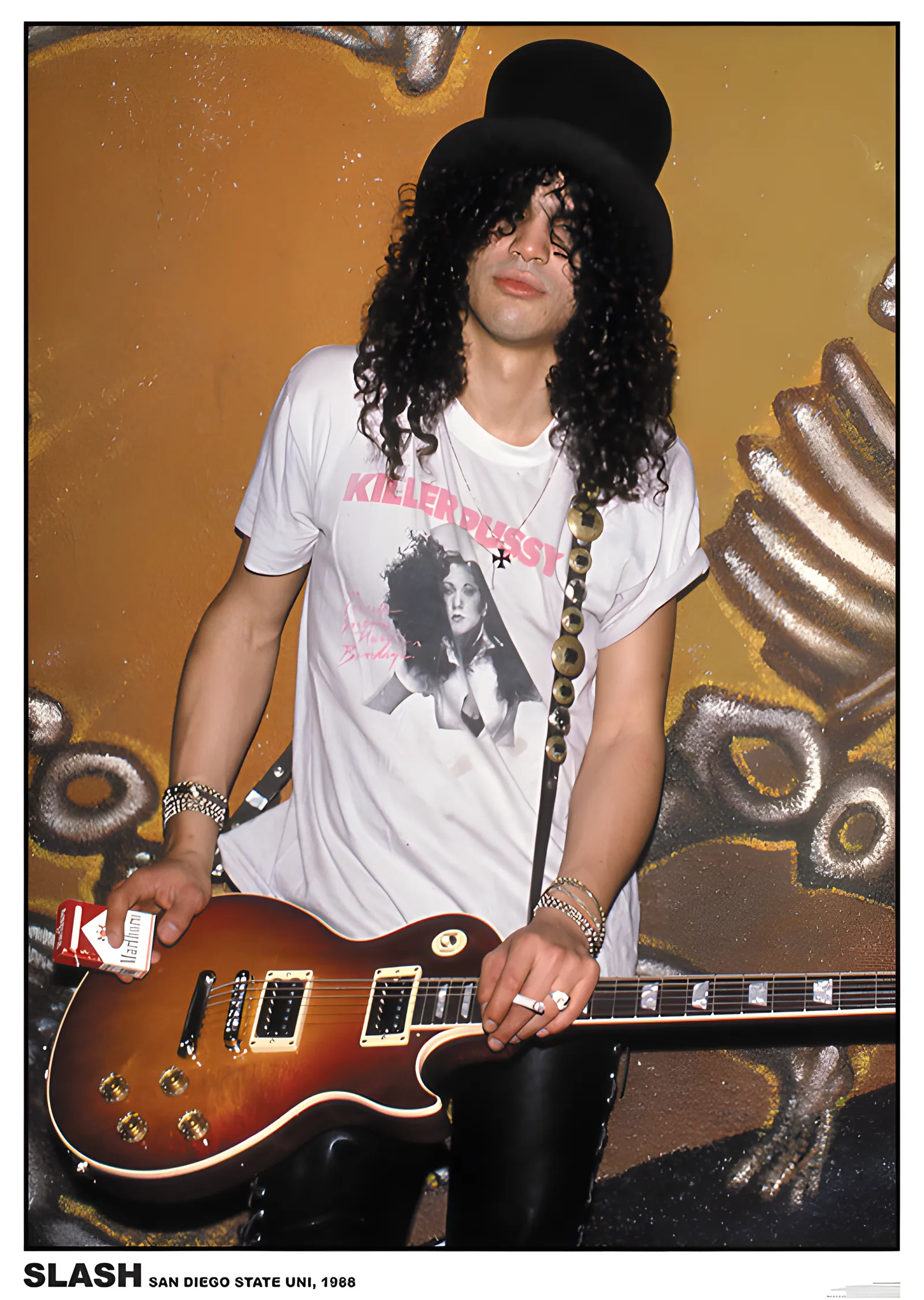 Slash: San Diego 1988 metal tablo