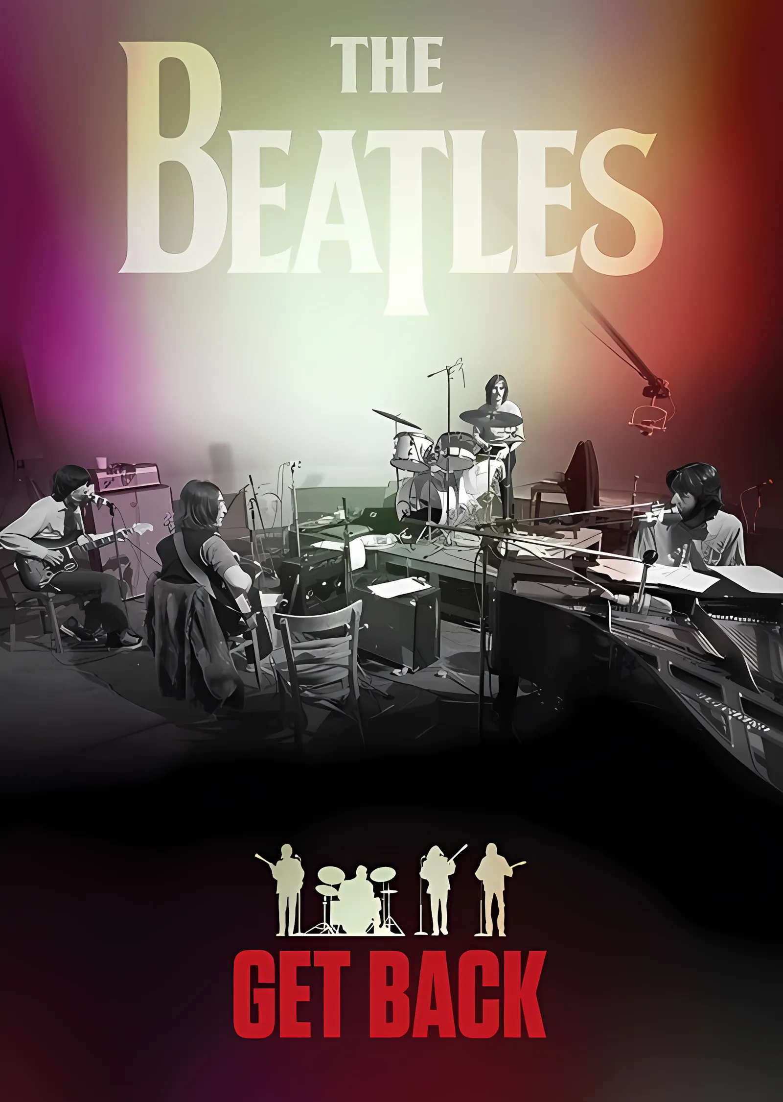 The Beatles: Get Back metal tablo