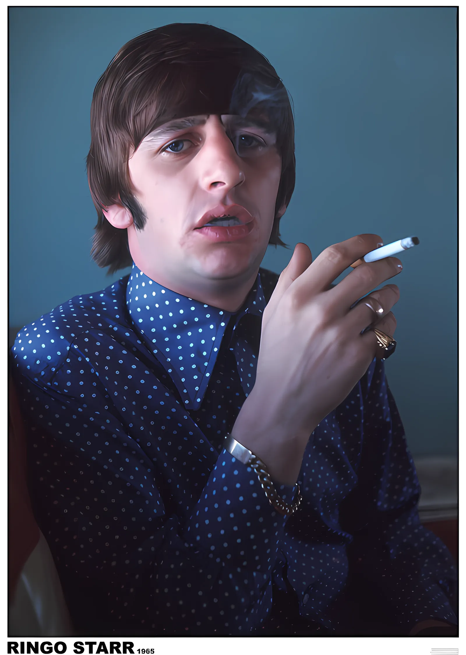 Ringo Starr: 1966 metal tablo