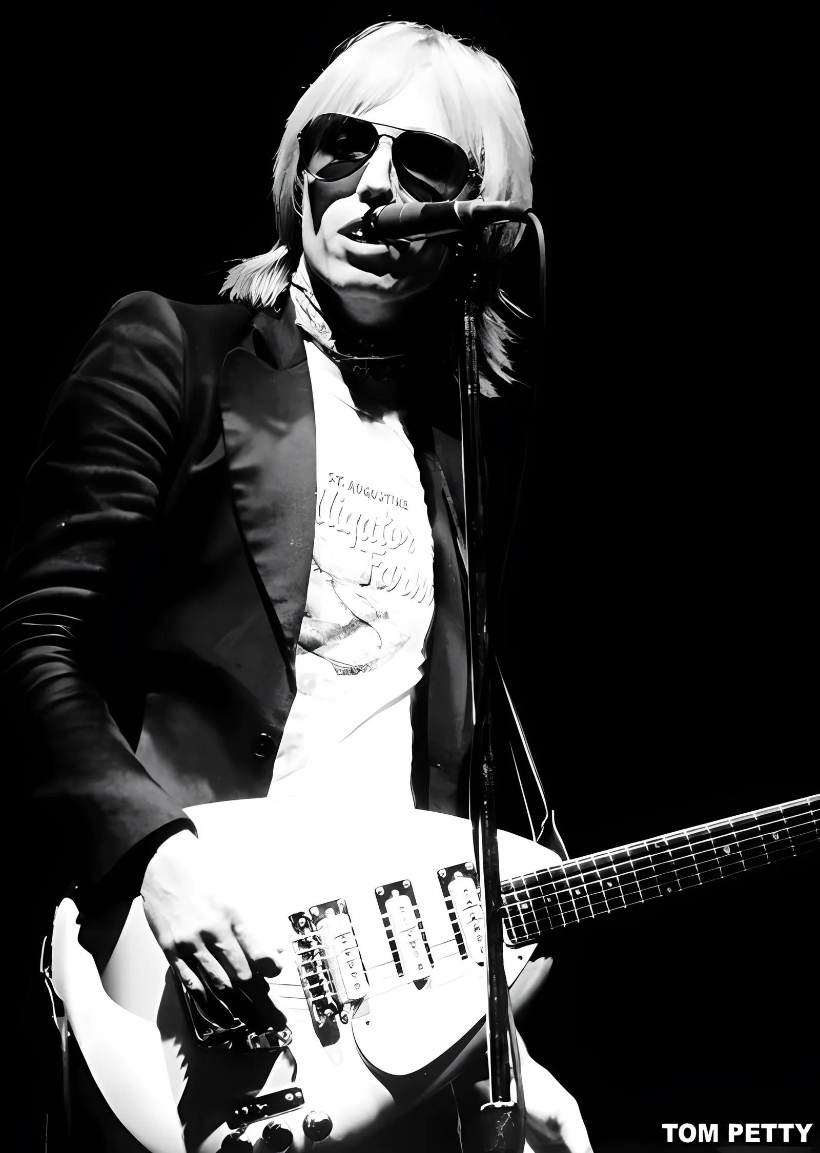 Tom Petty: Sahnede metal tablo