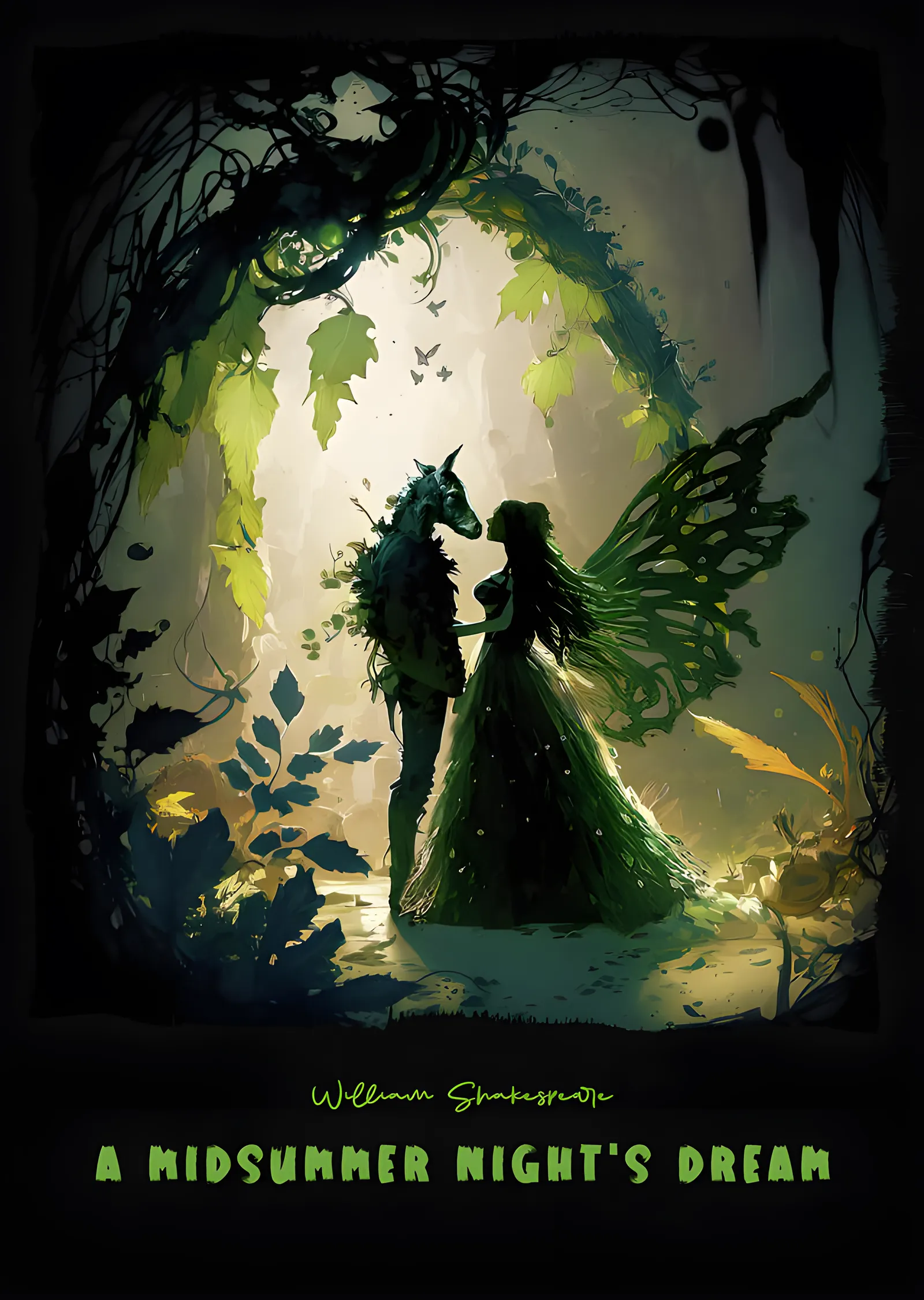 A Midsummer Night's Dream metal tablo