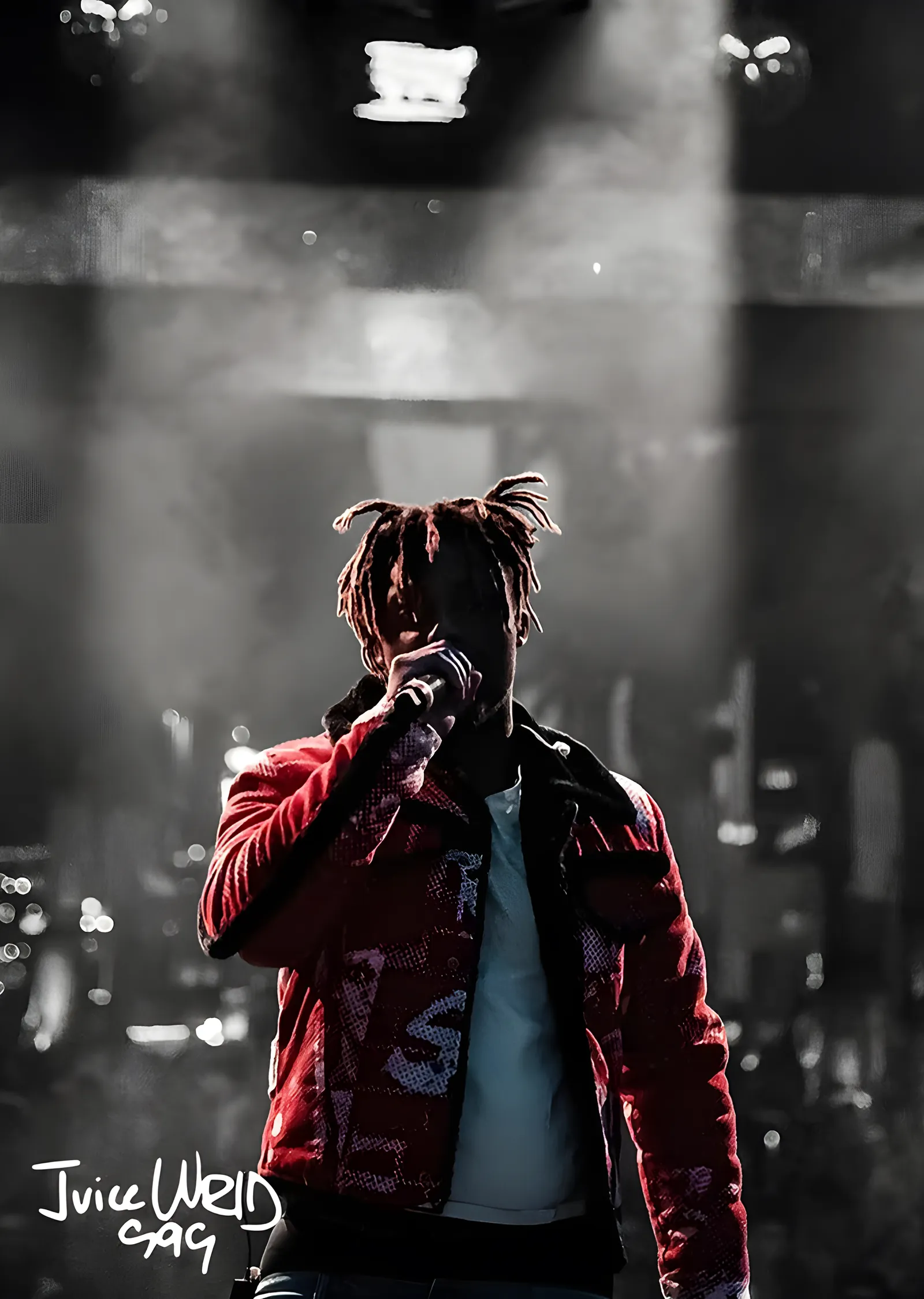 Juice WRLD: Sokak metal tablo