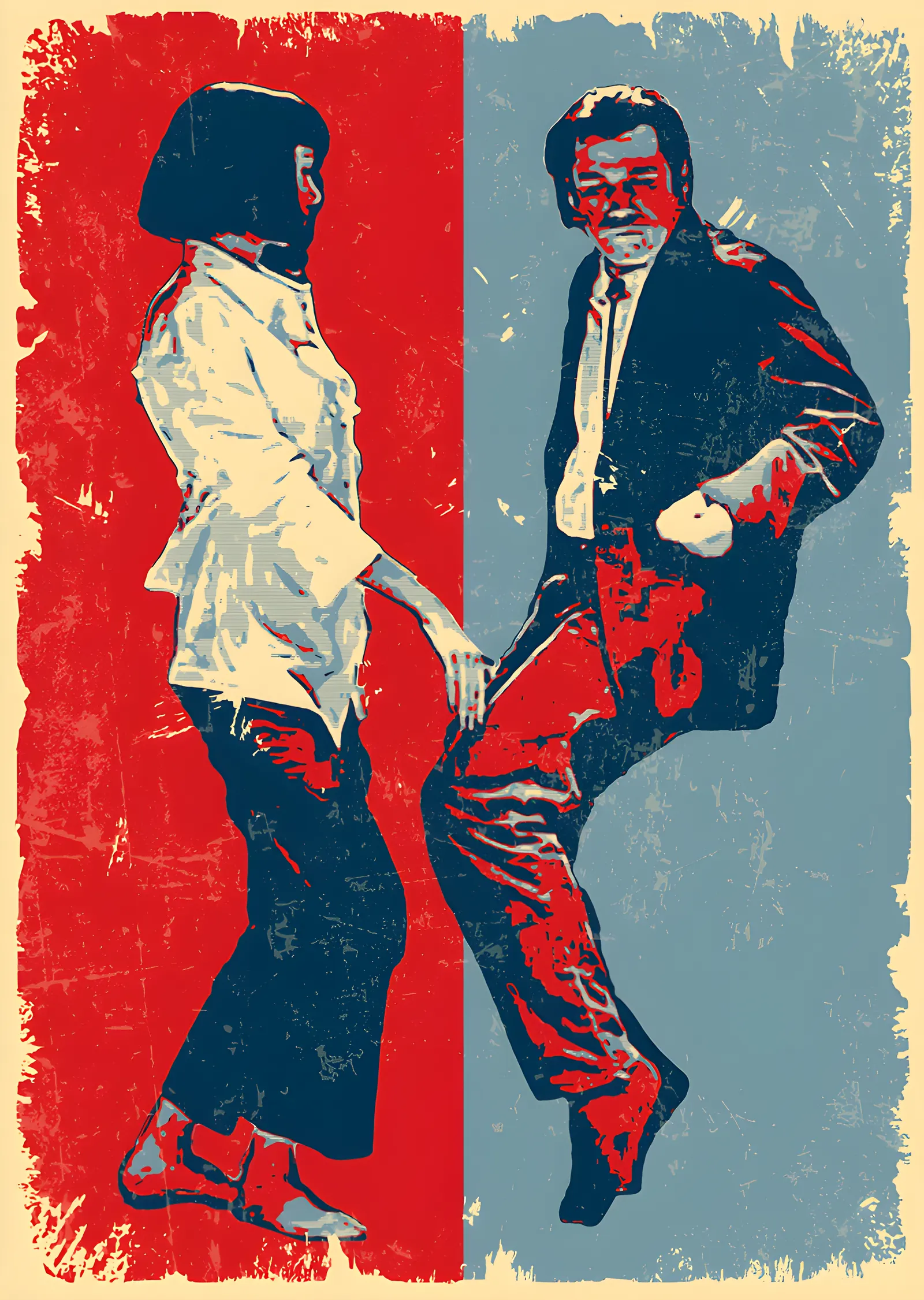 Pulp Fiction: Dans metal tablo