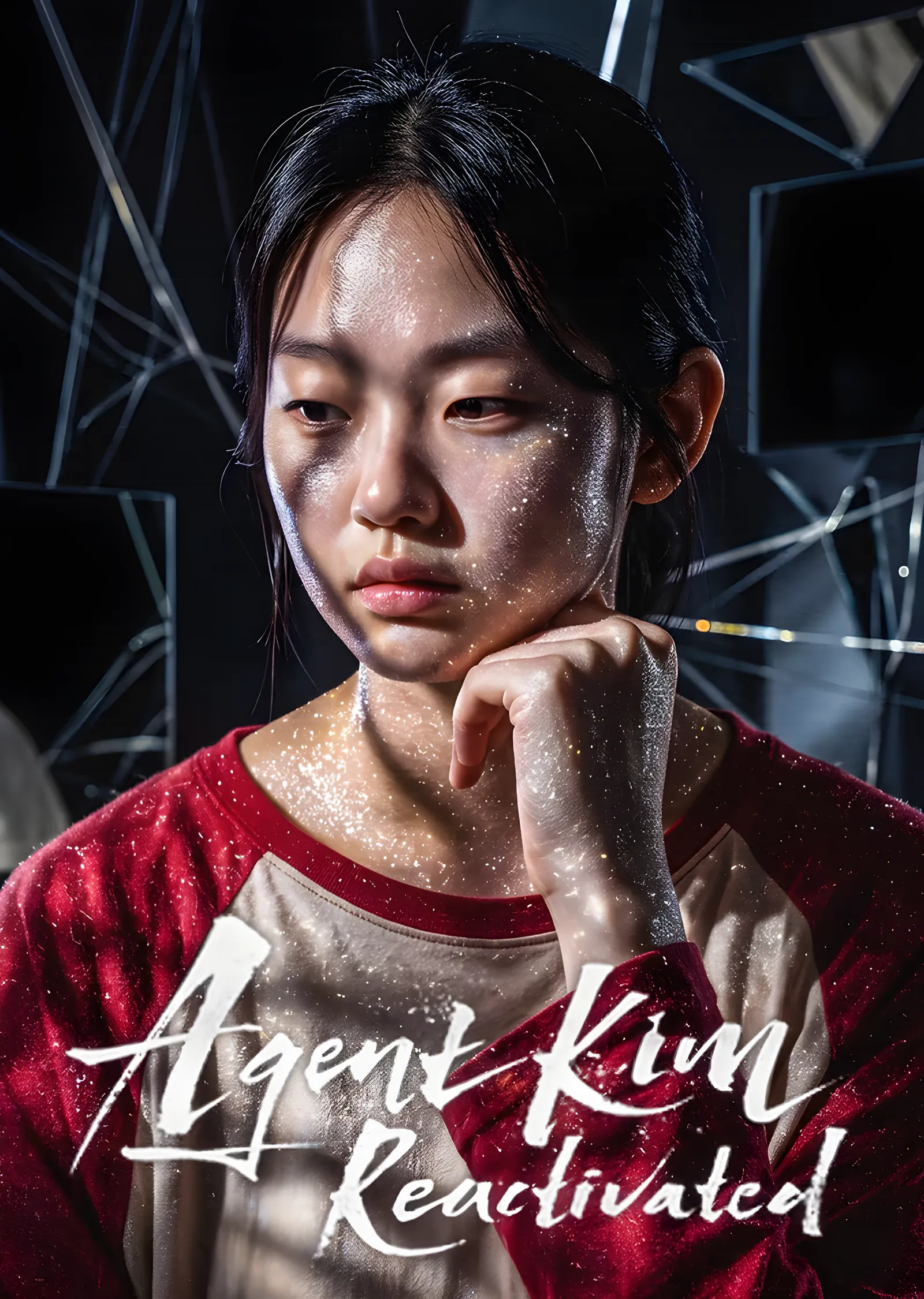 Agent Kim - Reactivated Portre metal tablo
