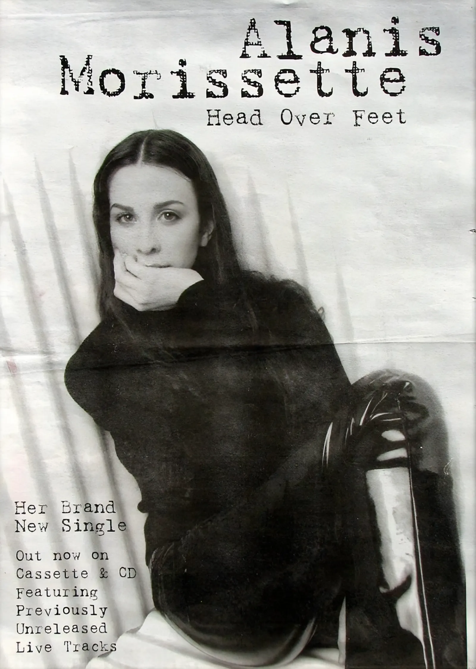 Alanis Morissette - Head Over Feet metal tablo
