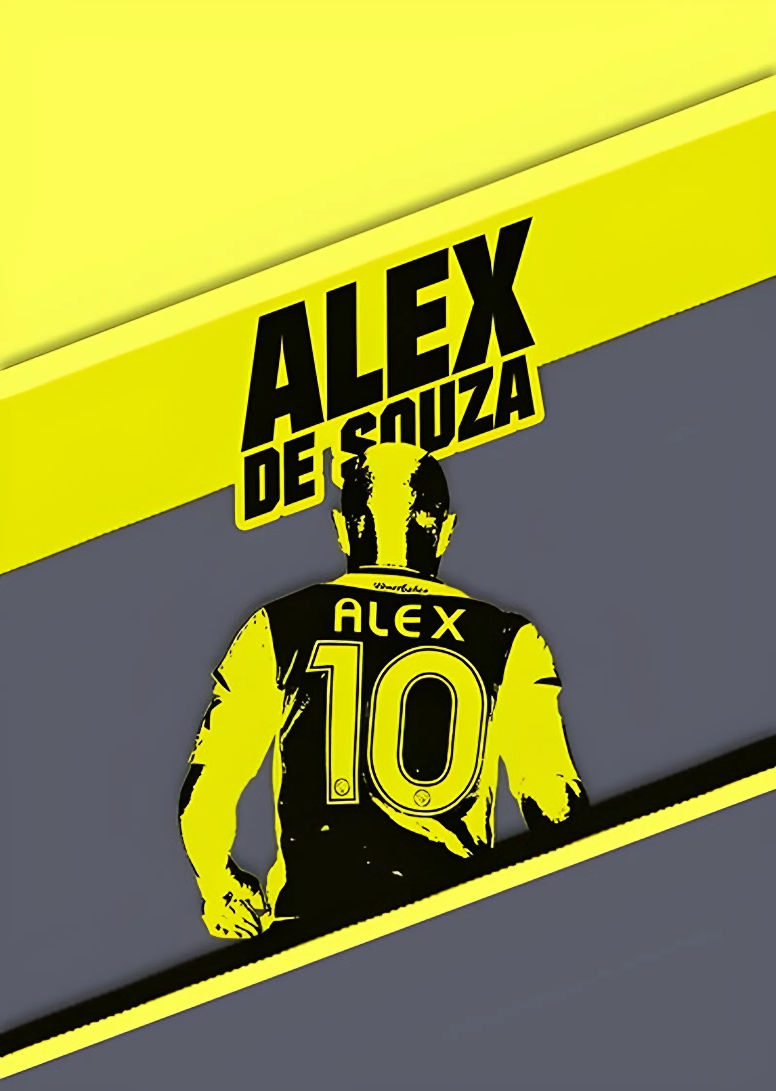 Alex de Souza 10 Numara Silueti metal tablo