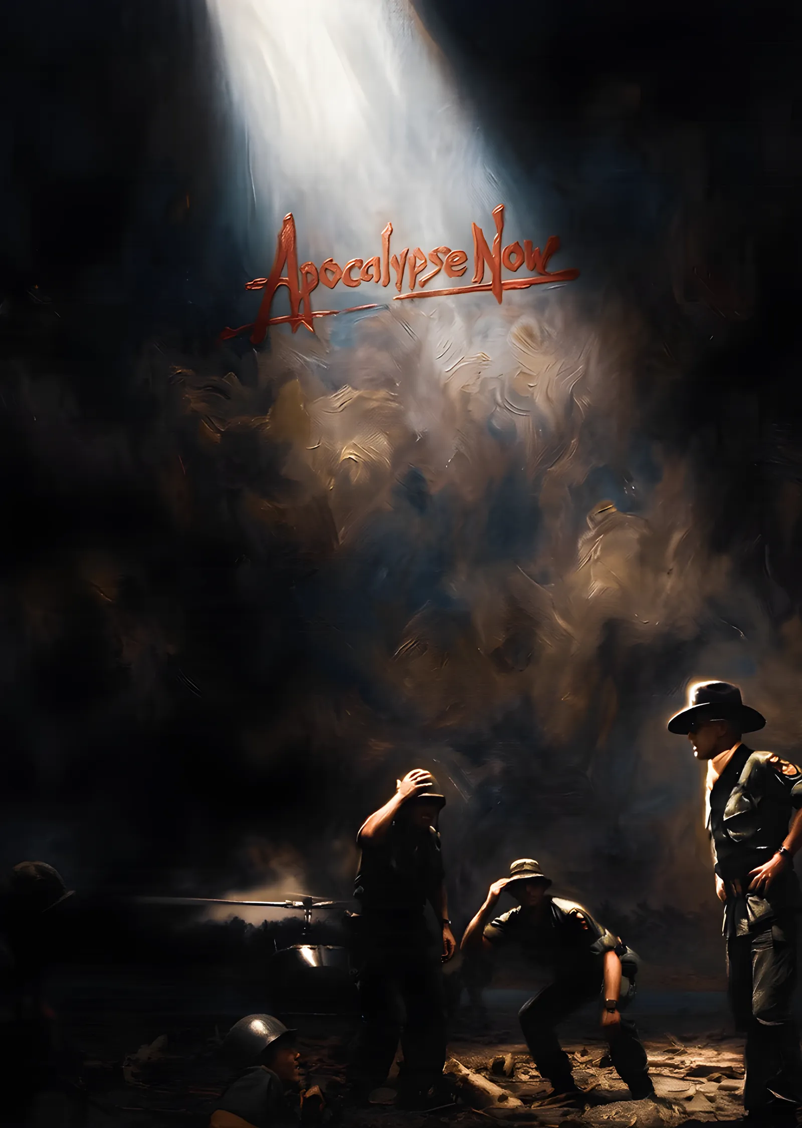 Apocalypse Now - Karanlık Sahne metal tablo
