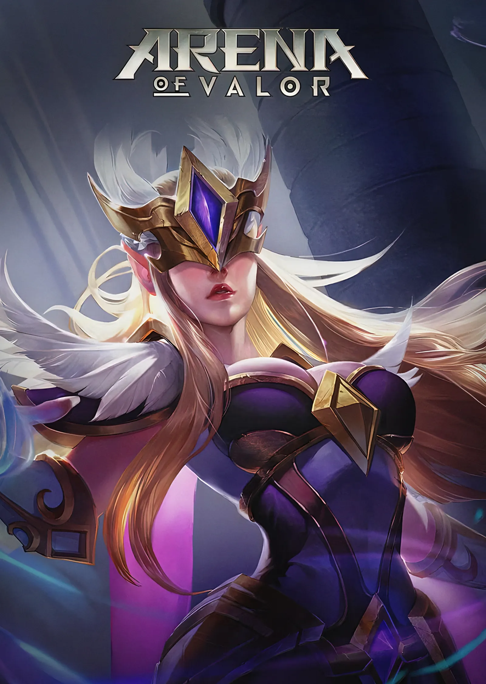 Arena of Valor: Altın Taçlı Sarışın Savaşçı metal tablo