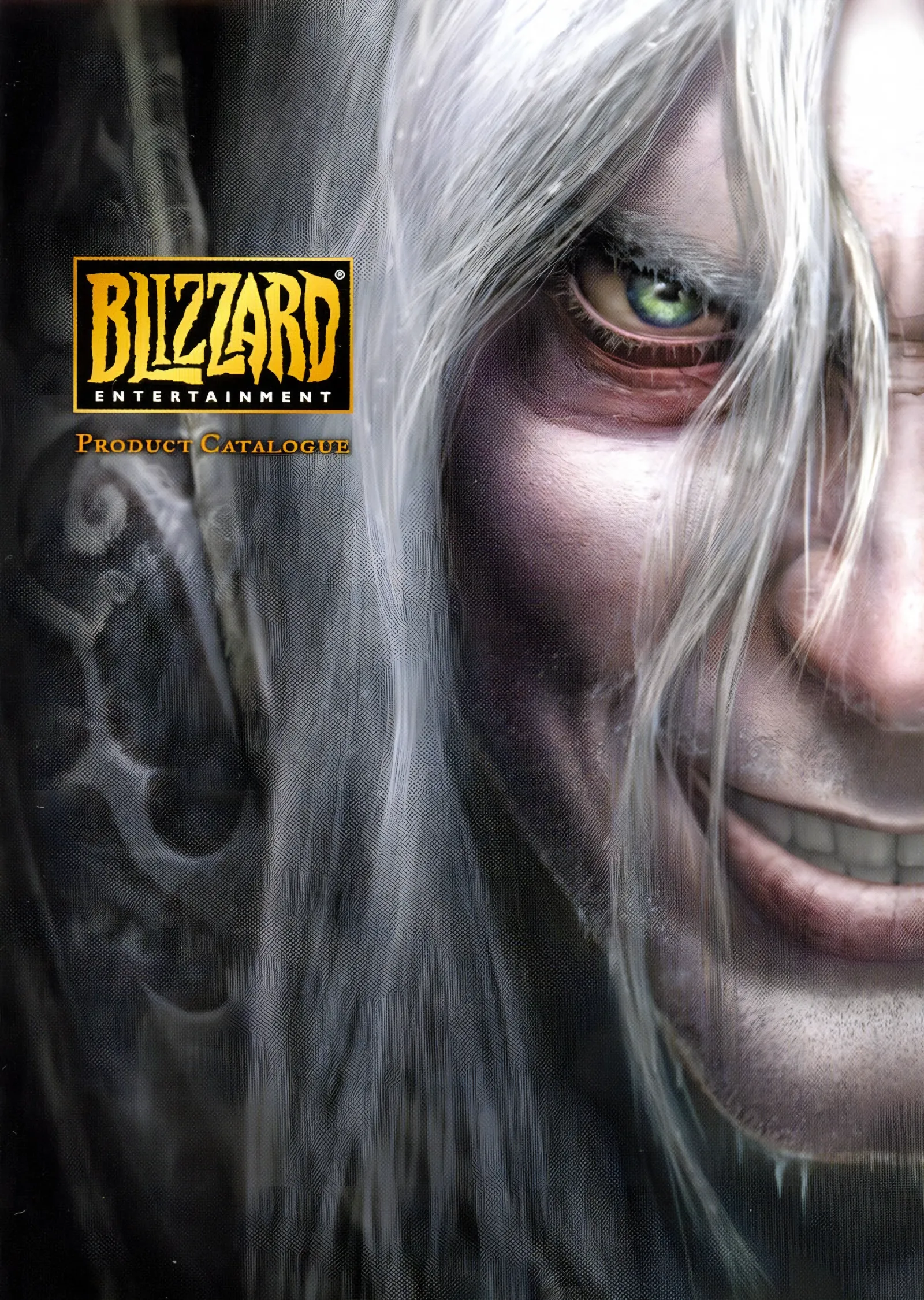 Arthas: Yakın Portre - World of Warcraft metal tablo