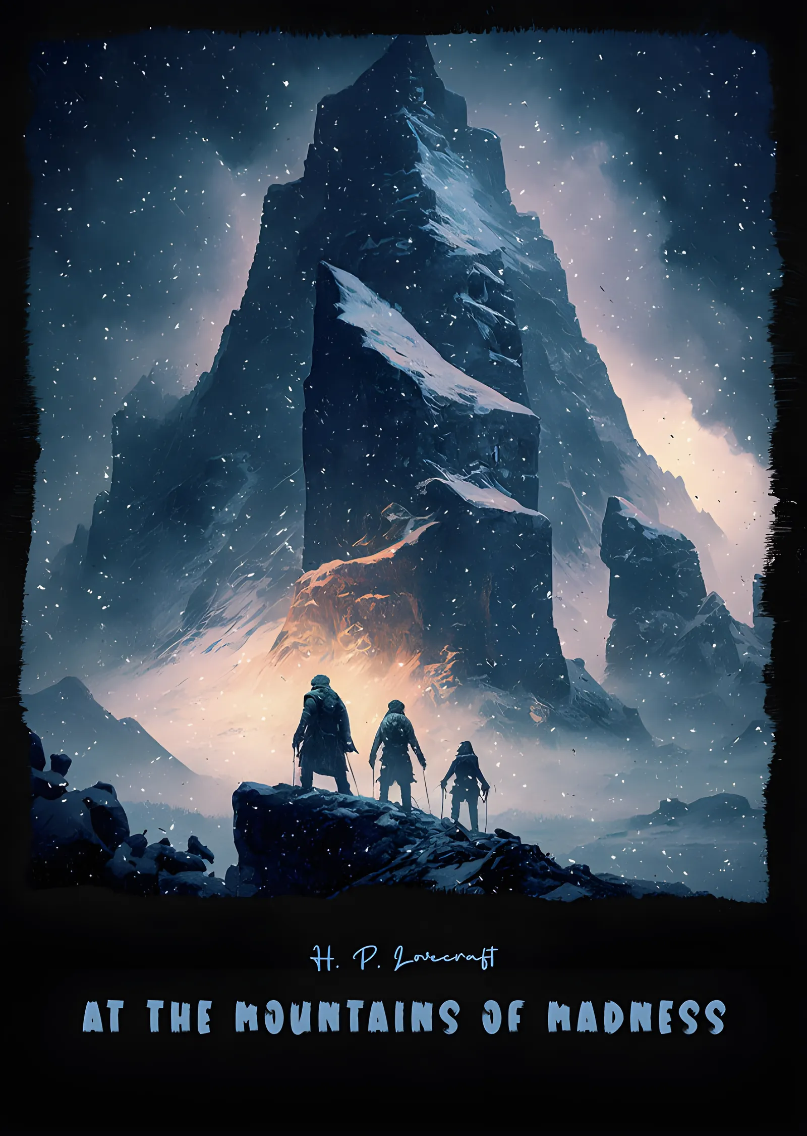 At the Mountains of Madness metal tablo
