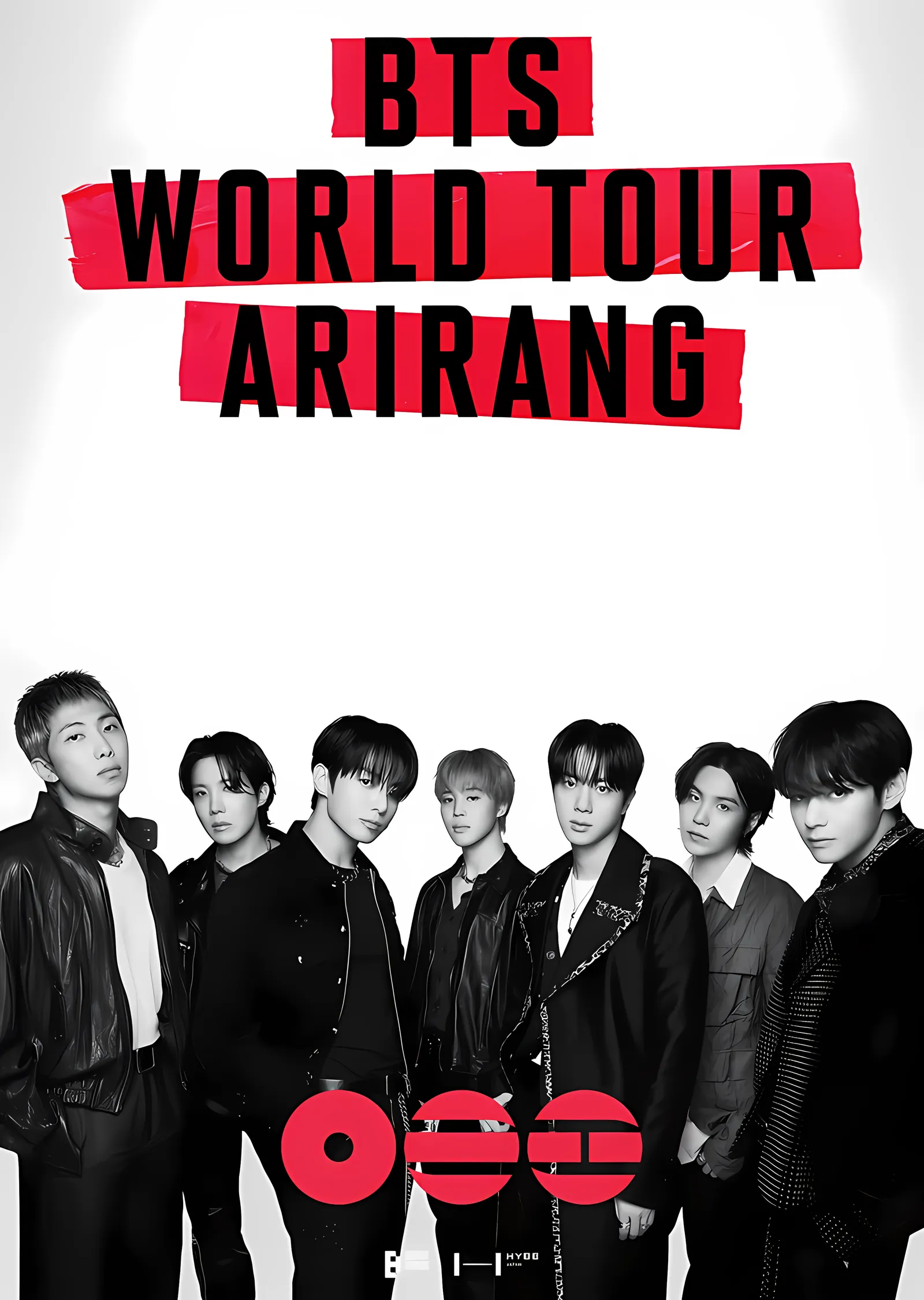 BTS: World Tour Arirang metal tablo