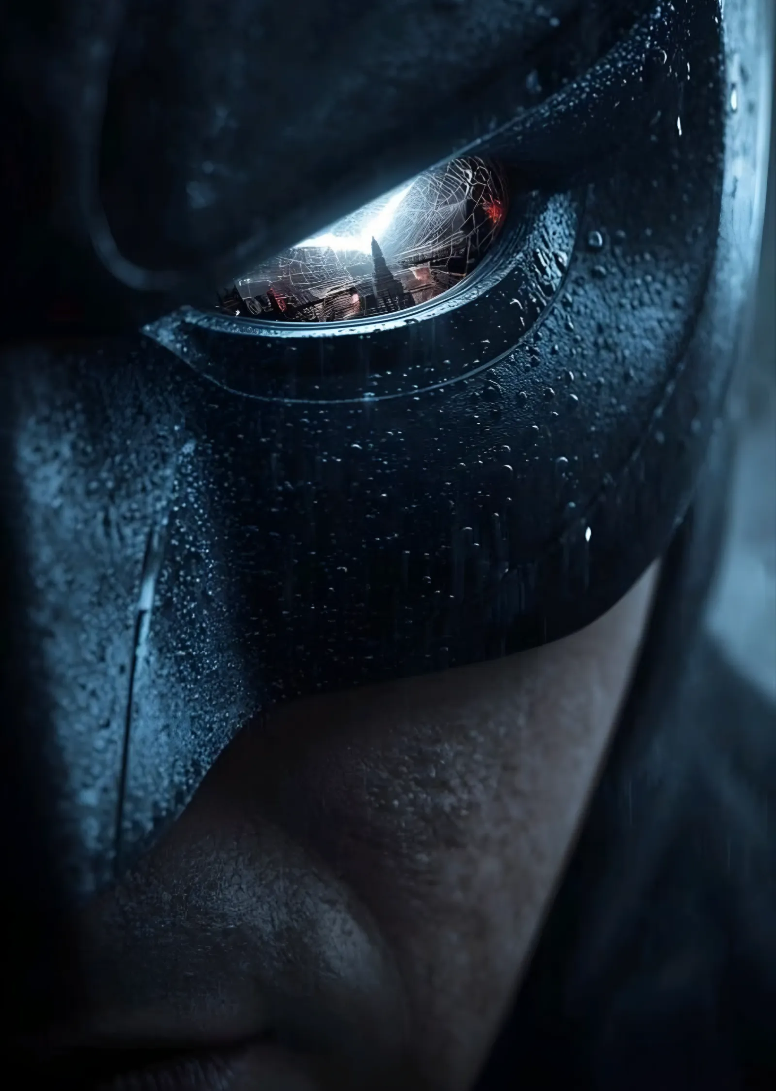 Batman - Yağmurda Maske metal tablo