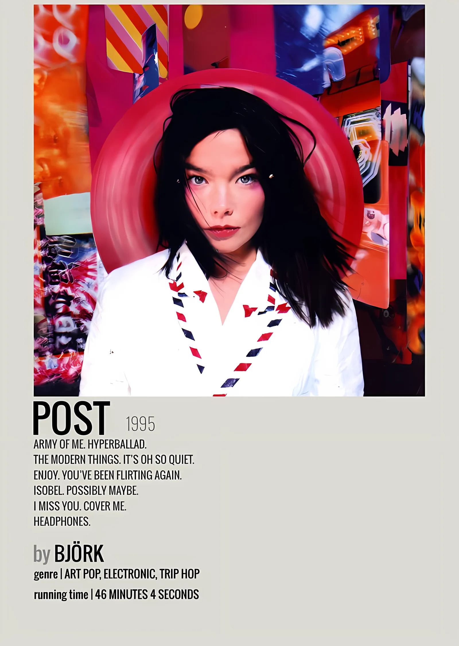 Björk: Post metal tablo