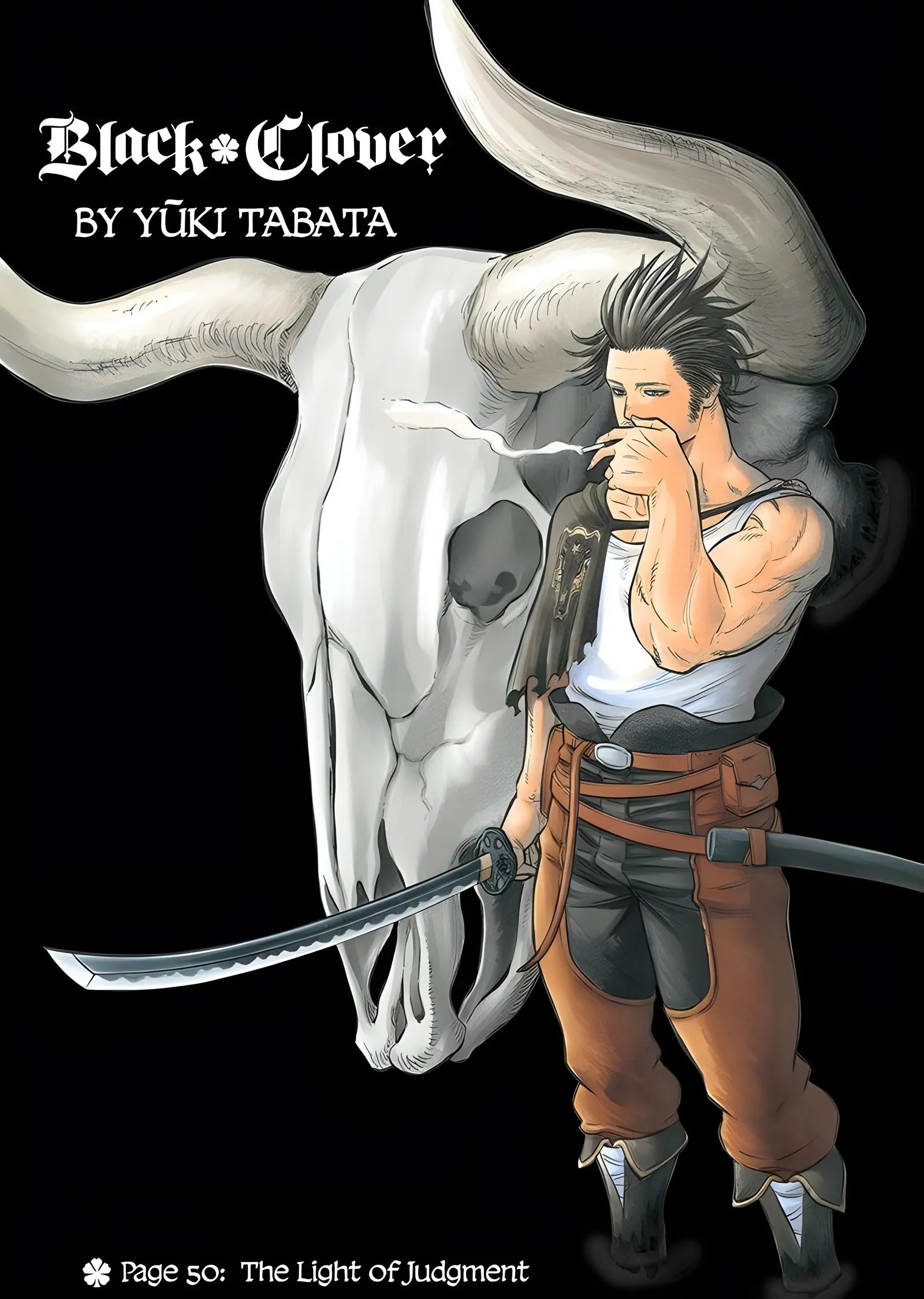 Black Clover Yami Sukehiro metal tablo