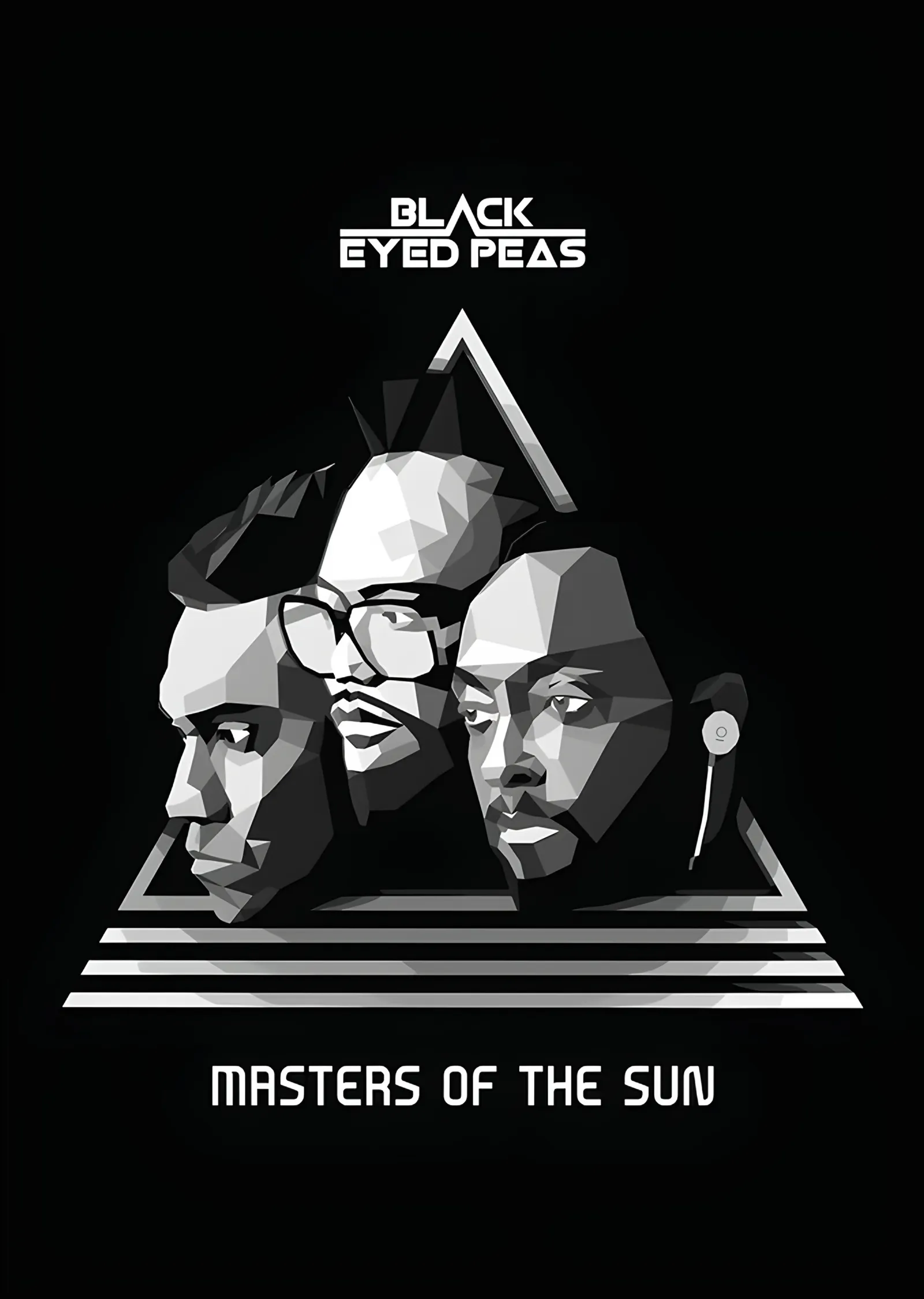 Black Eyed Peas - Masters of the Sun metal tablo